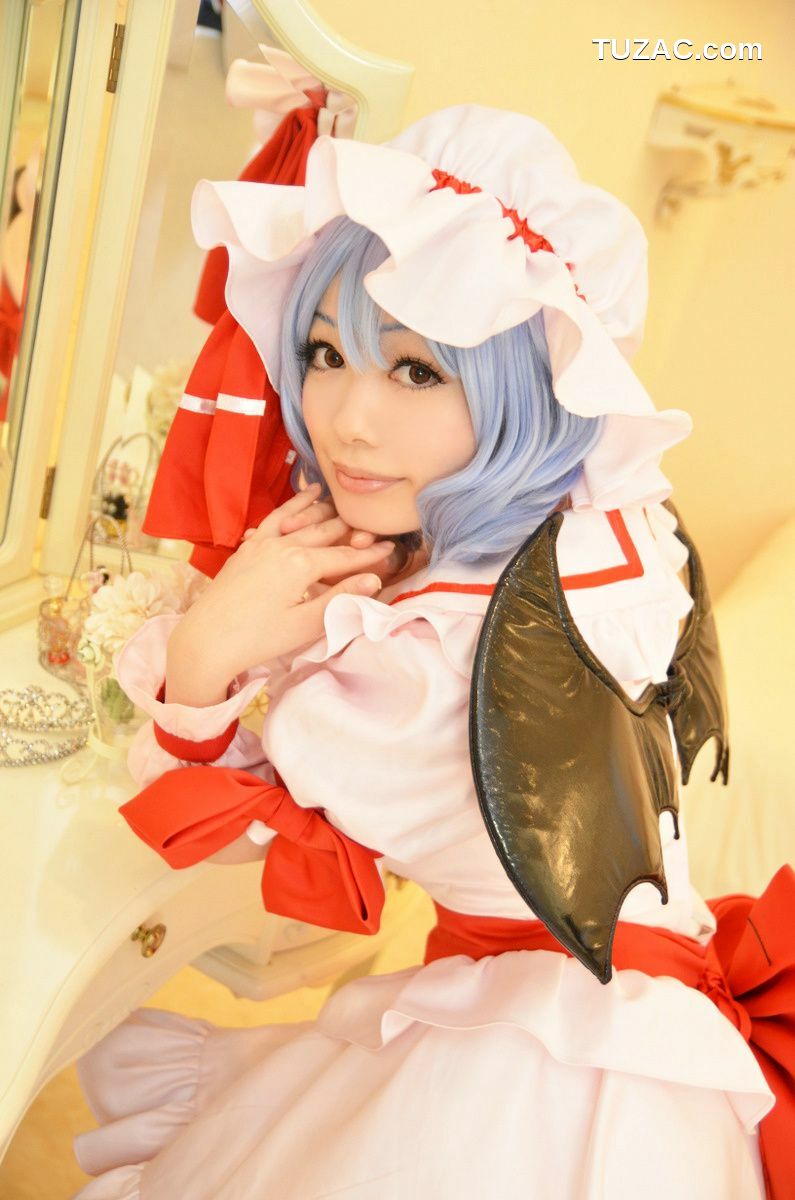 日本CosPlay_Shizuku(しずく) 《東方Project》Remilia Scarlet 写真集[80P]