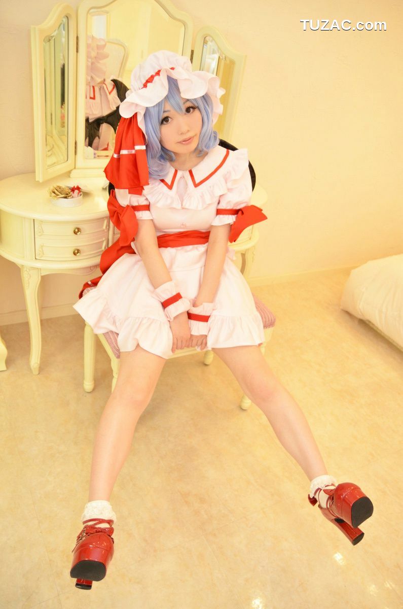 日本CosPlay_Shizuku(しずく) 《東方Project》Remilia Scarlet 写真集[80P]