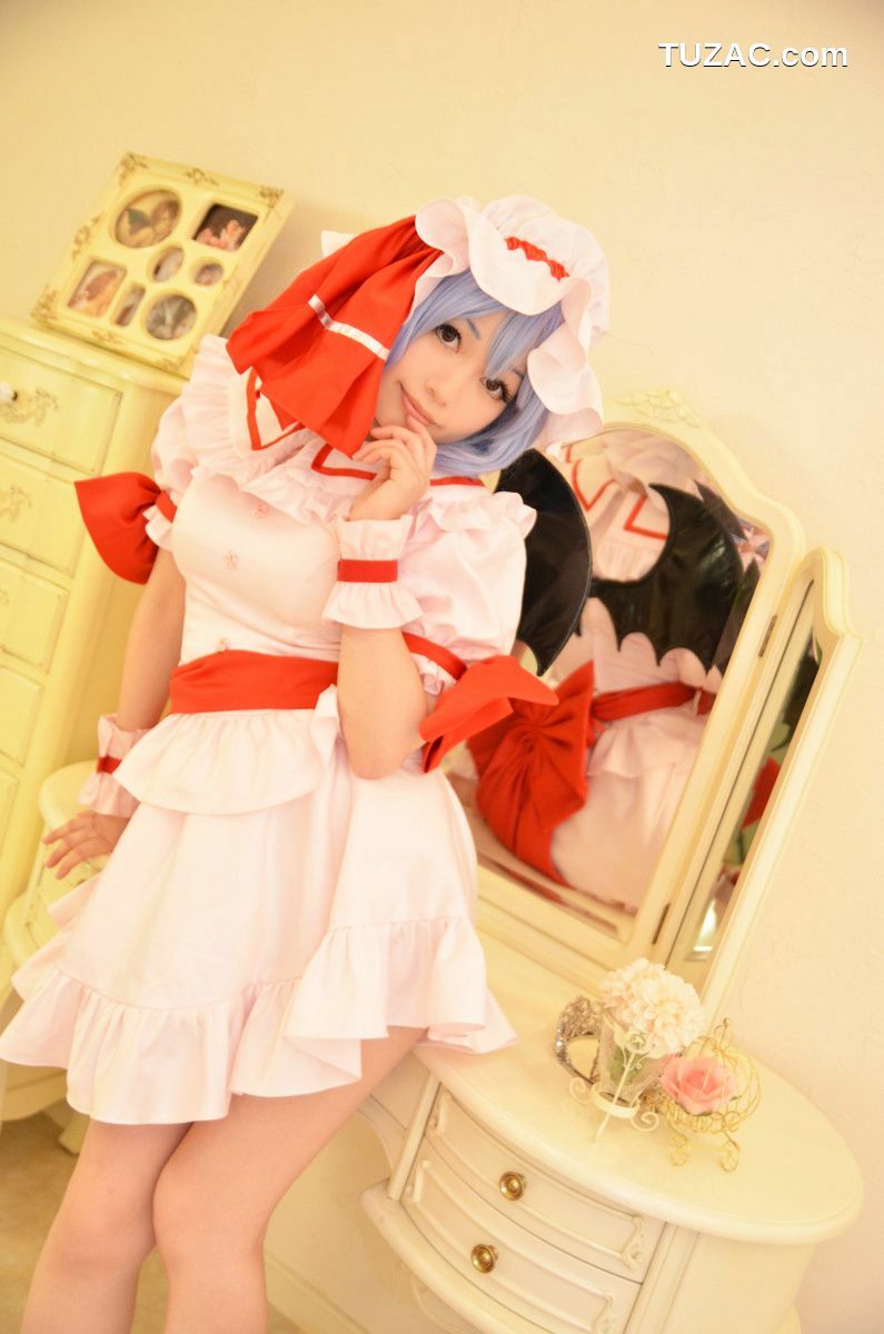 日本CosPlay_Shizuku(しずく) 《東方Project》Remilia Scarlet 写真集[80P]