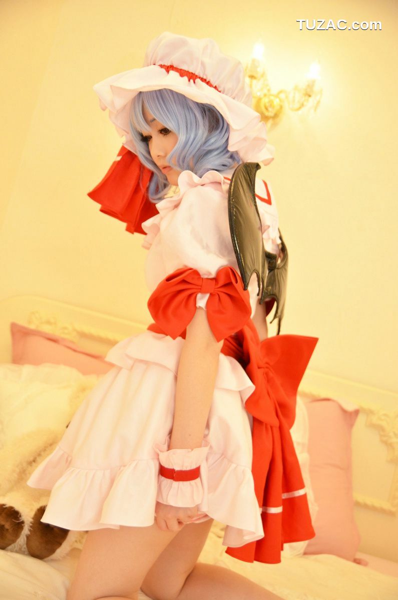 日本CosPlay_Shizuku(しずく) 《東方Project》Remilia Scarlet 写真集[80P]