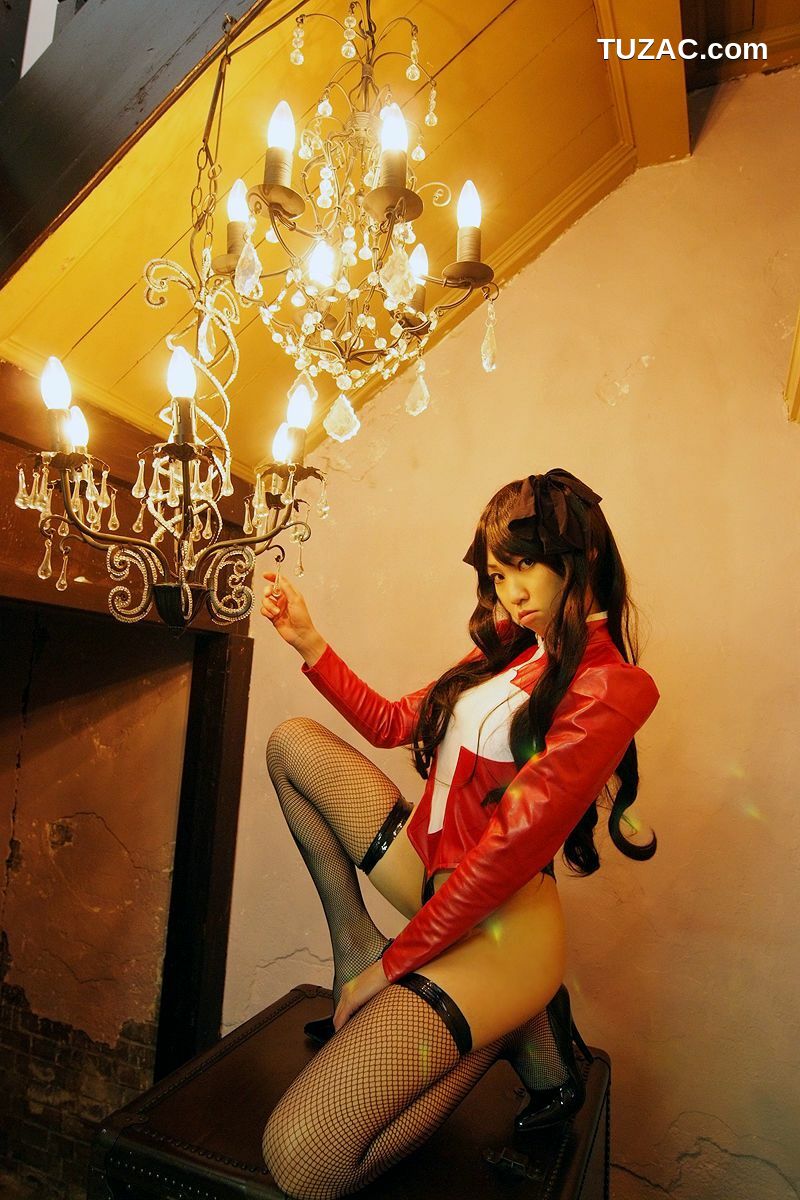 日本CosPlay_Tsukiya(月夜) 《Fate stay night》Tohsaka Rin 写真集