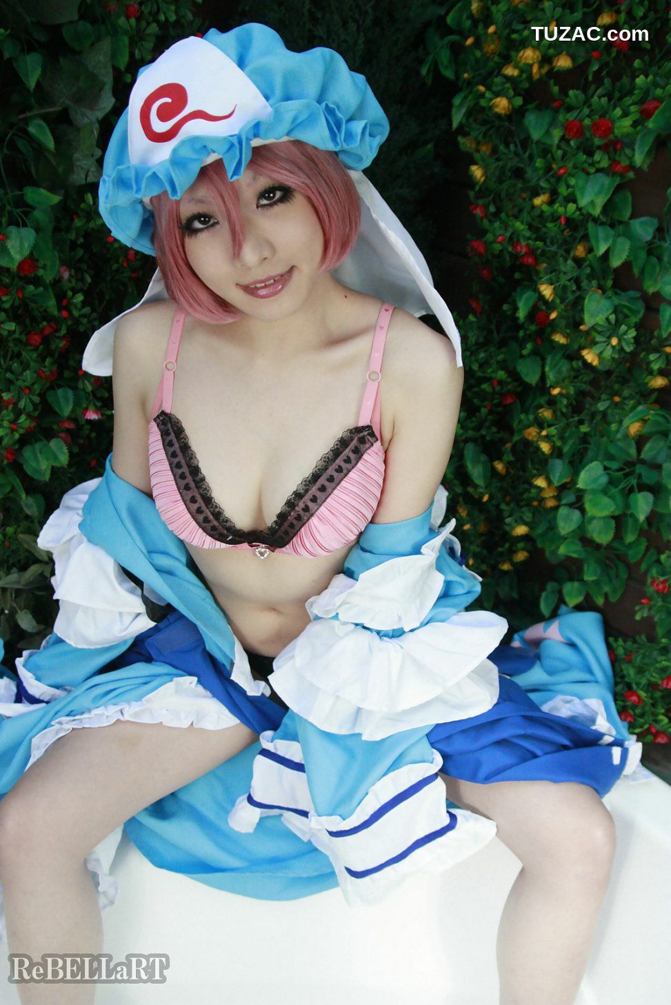 日本CosPlay_あらい夜魅 《東方Project》西行寺幽々子 写真集