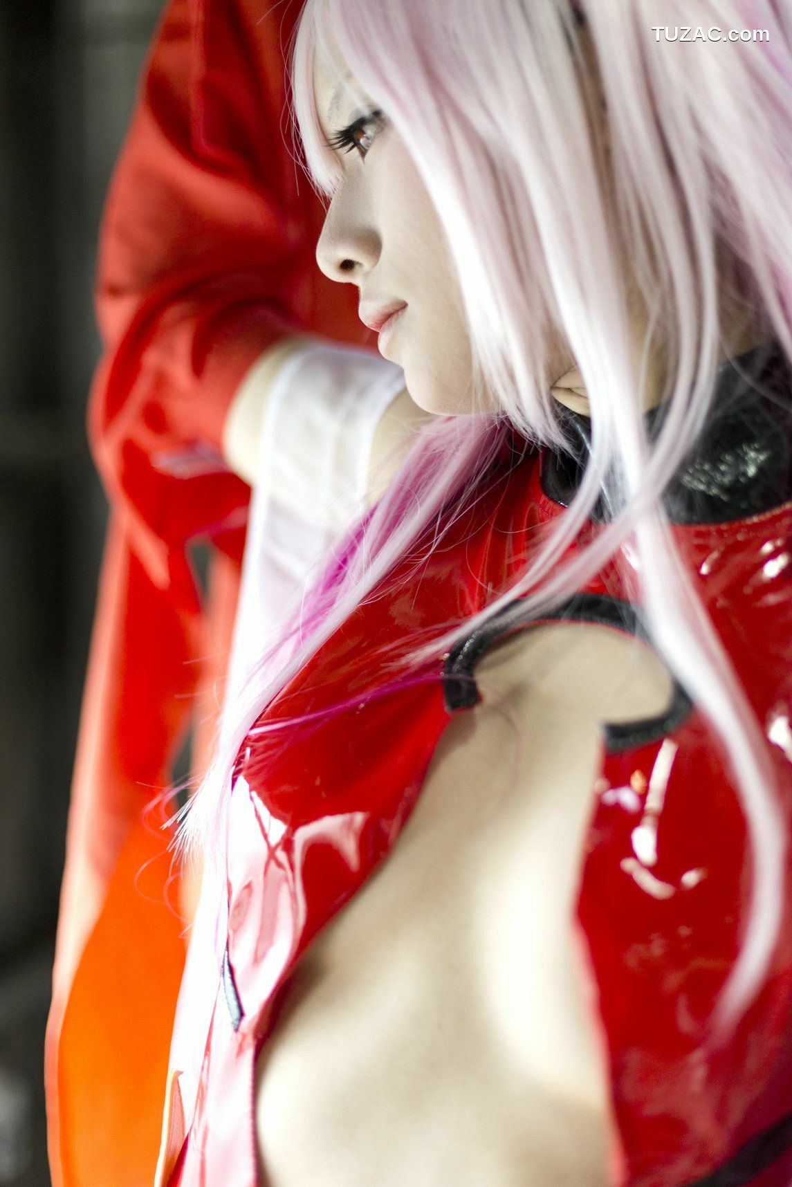 日本CosPlay_うさ吉 《Guilty Crown》Yuzuriha Inori 写真集[100P]