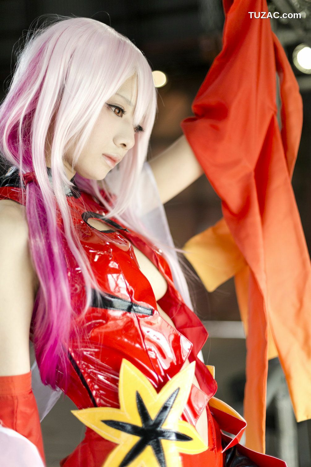 日本CosPlay_うさ吉 《Guilty Crown》Yuzuriha Inori 写真集[100P]