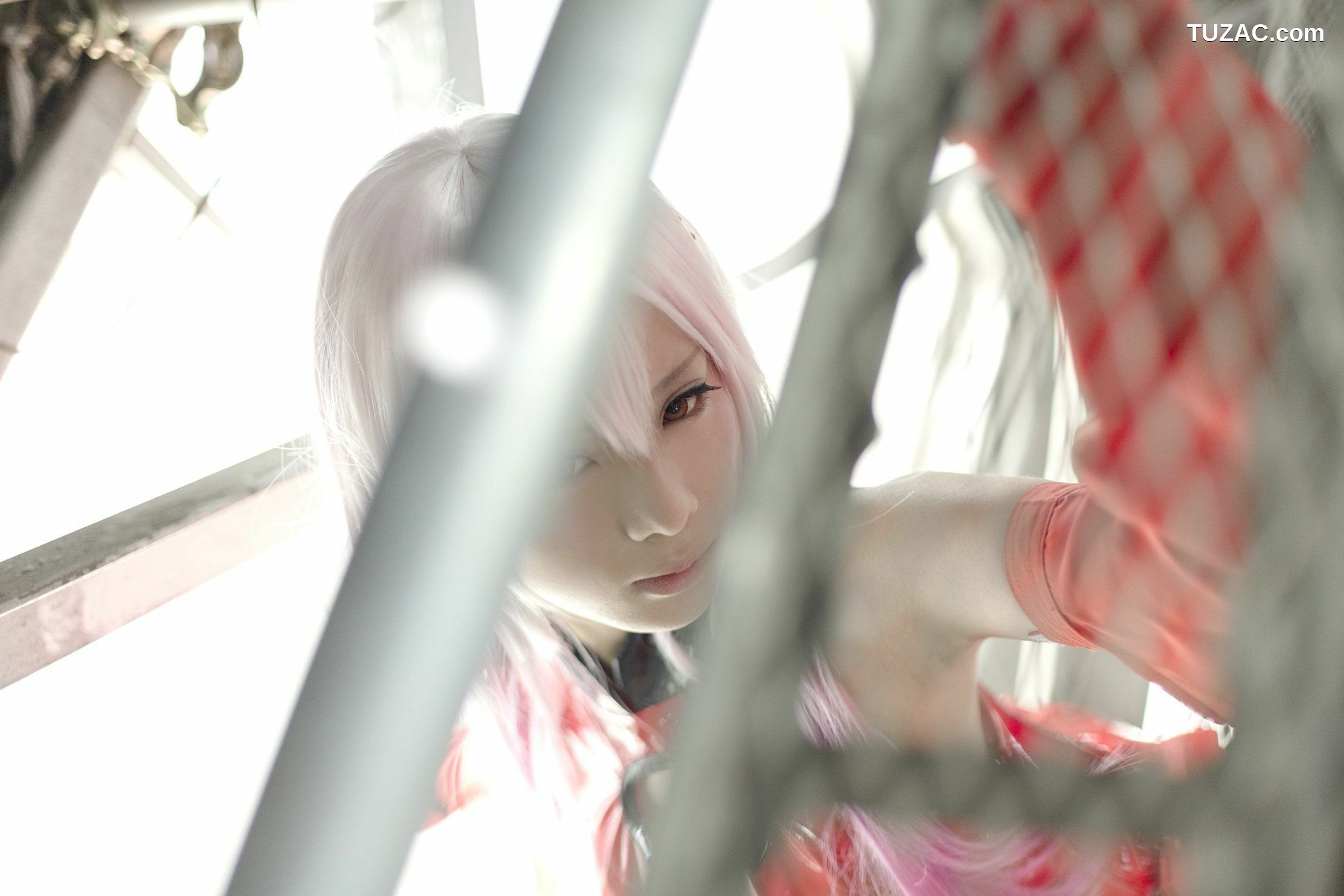 日本CosPlay_うさ吉 《Guilty Crown》Yuzuriha Inori 写真集[100P]