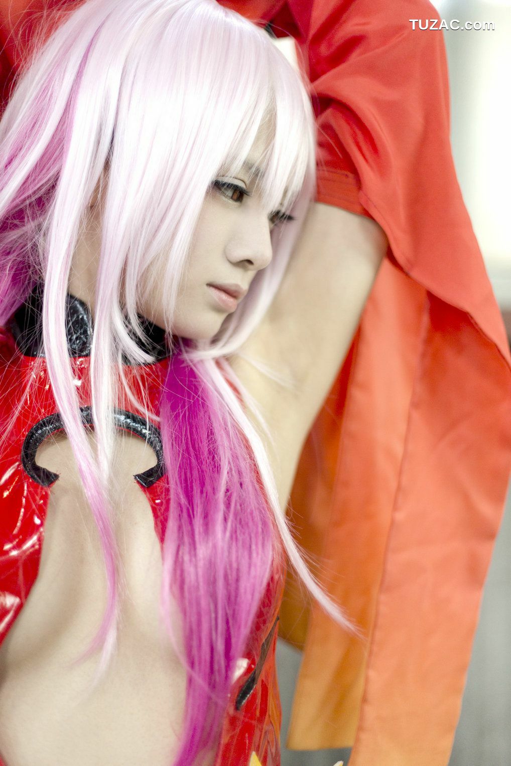 日本CosPlay_うさ吉 《Guilty Crown》Yuzuriha Inori 写真集[100P]