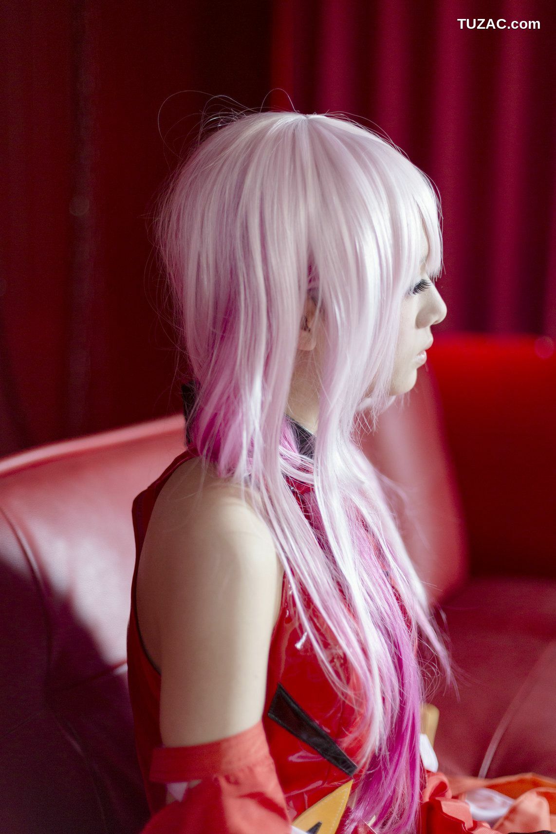 日本CosPlay_うさ吉 《Guilty Crown》Yuzuriha Inori 写真集[100P]