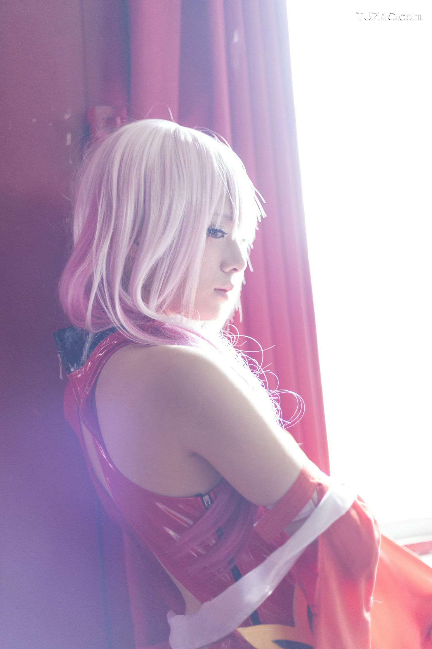 日本CosPlay_うさ吉 《Guilty Crown》Yuzuriha Inori 写真集[100P]