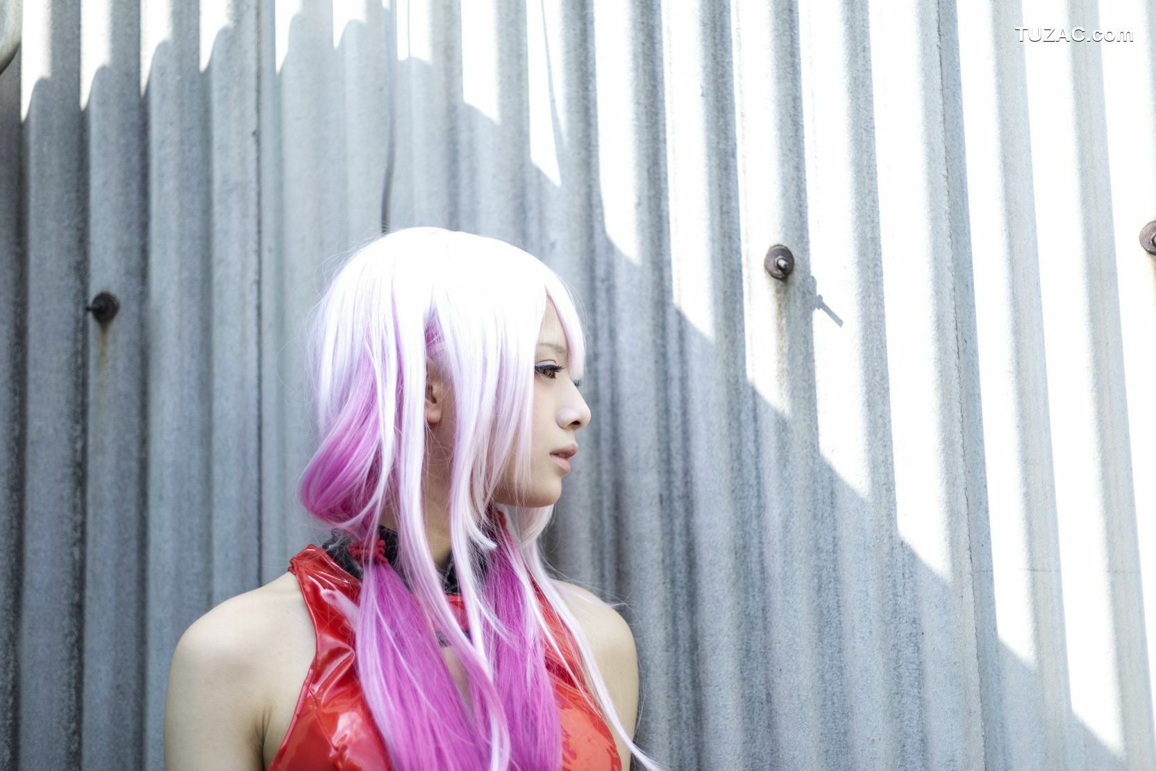 日本CosPlay_うさ吉 《Guilty Crown》Yuzuriha Inori 写真集[100P]