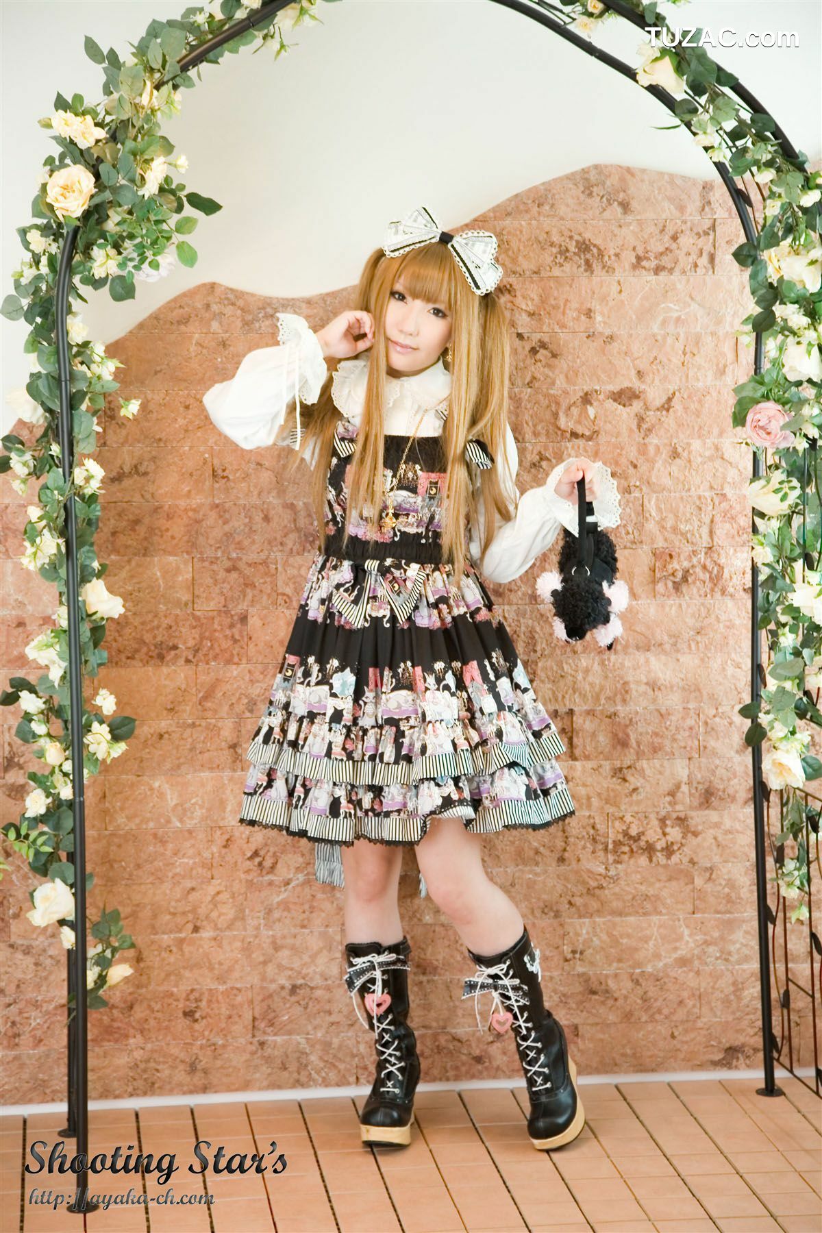 日本CosPlay_サク (Saku) 《Gothic Lolita(ゴスロリ)》 写真集[100P]
