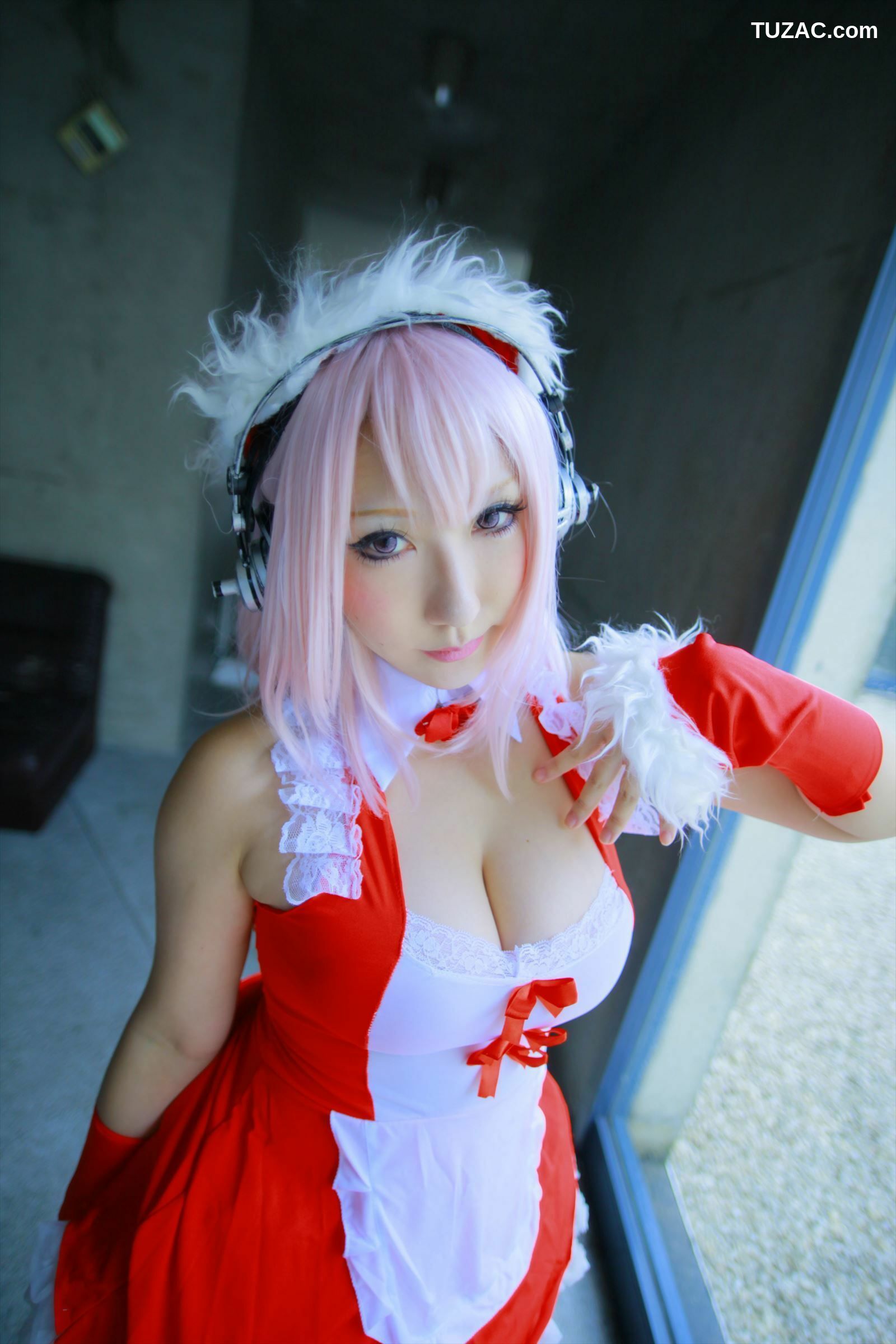 日本CosPlay_サク (Saku) 《Sonicomi》Super Sonico 写真集[130P]