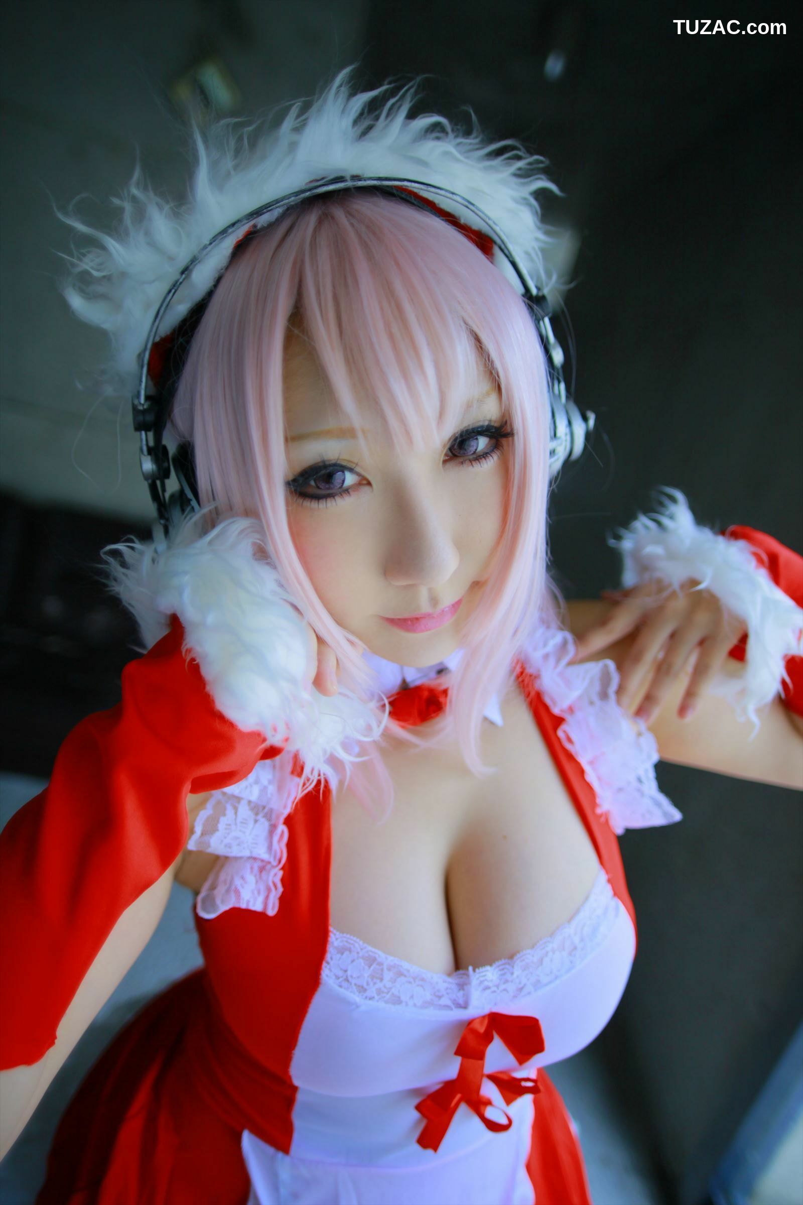 日本CosPlay_サク (Saku) 《Sonicomi》Super Sonico 写真集[130P]