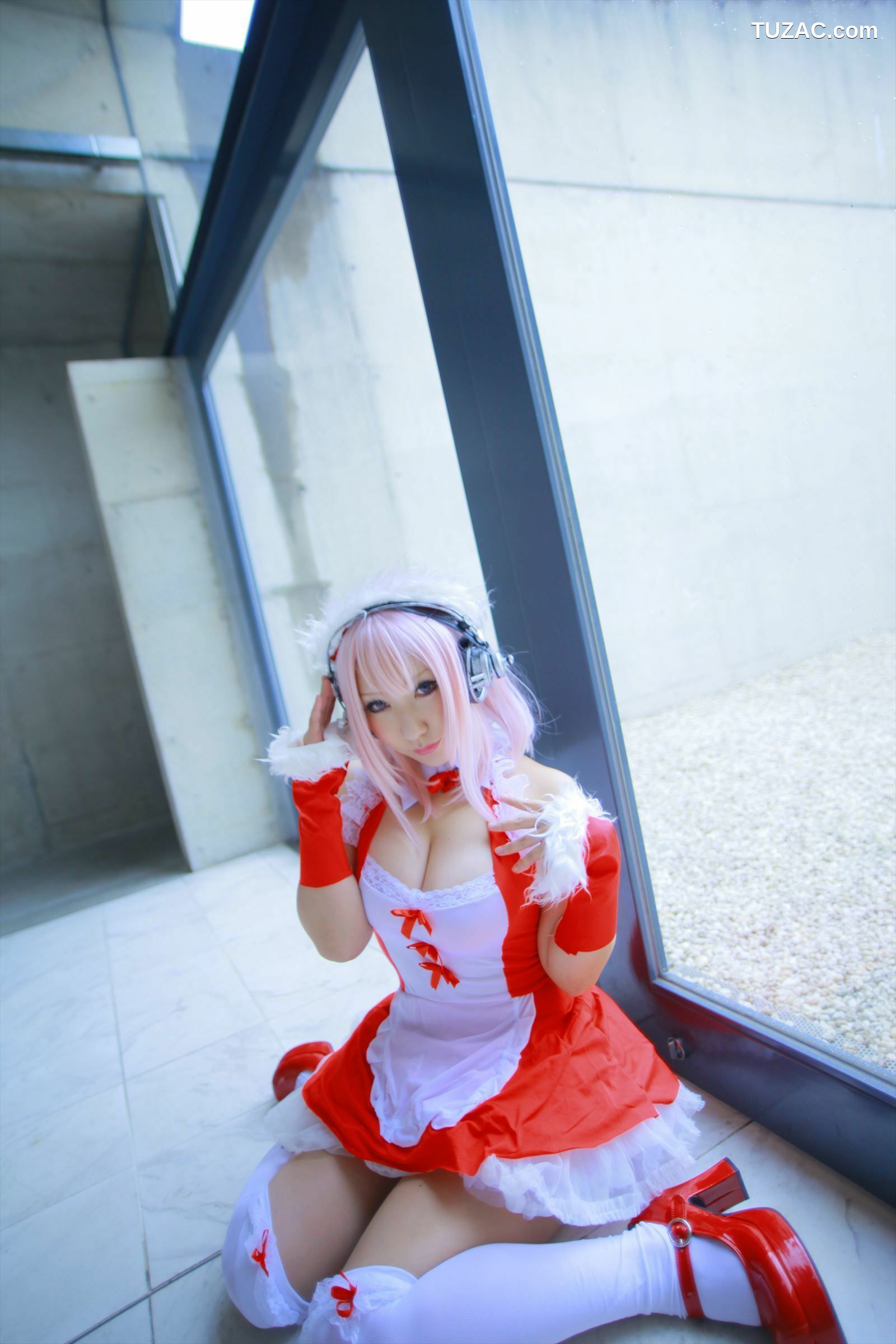 日本CosPlay_サク (Saku) 《Sonicomi》Super Sonico 写真集[130P]