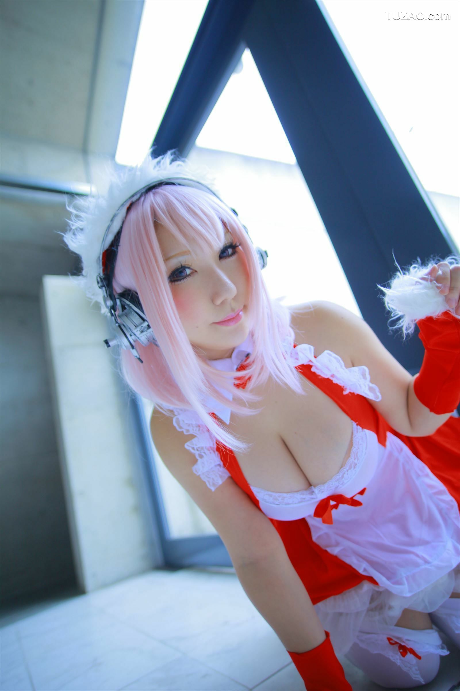 日本CosPlay_サク (Saku) 《Sonicomi》Super Sonico 写真集[130P]