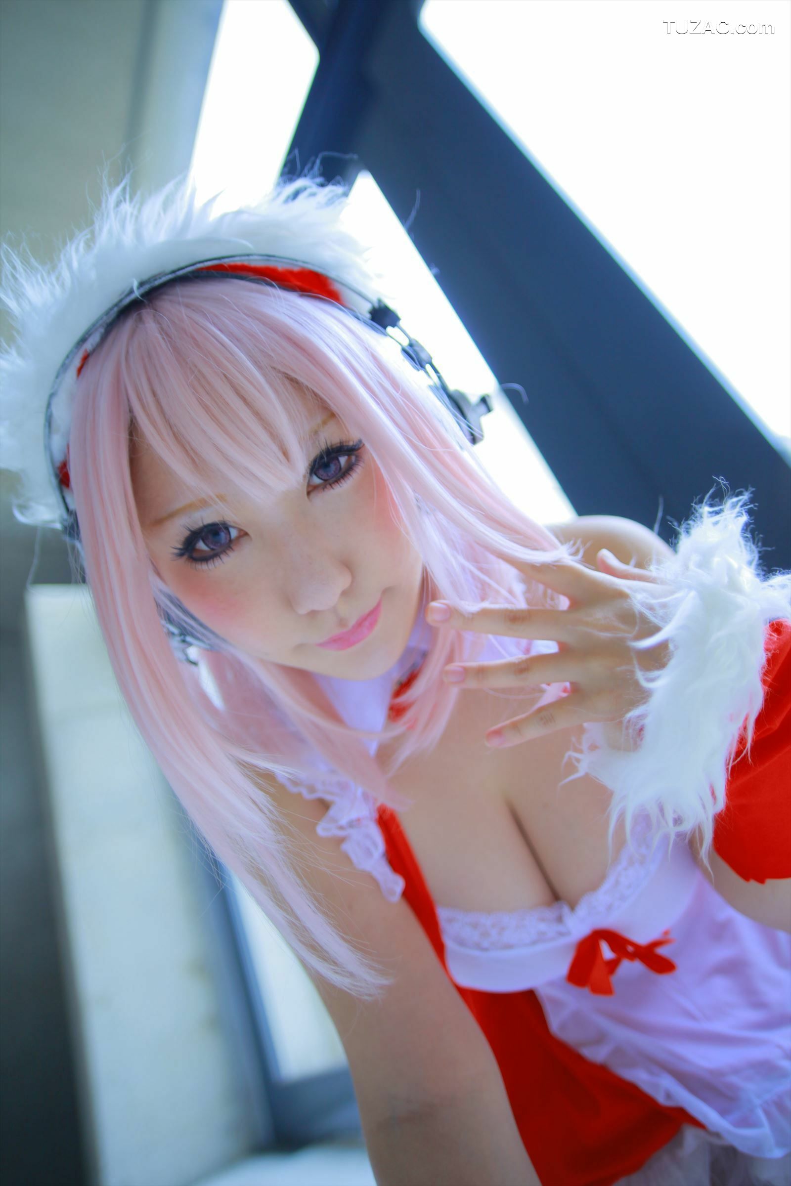 日本CosPlay_サク (Saku) 《Sonicomi》Super Sonico 写真集[130P]