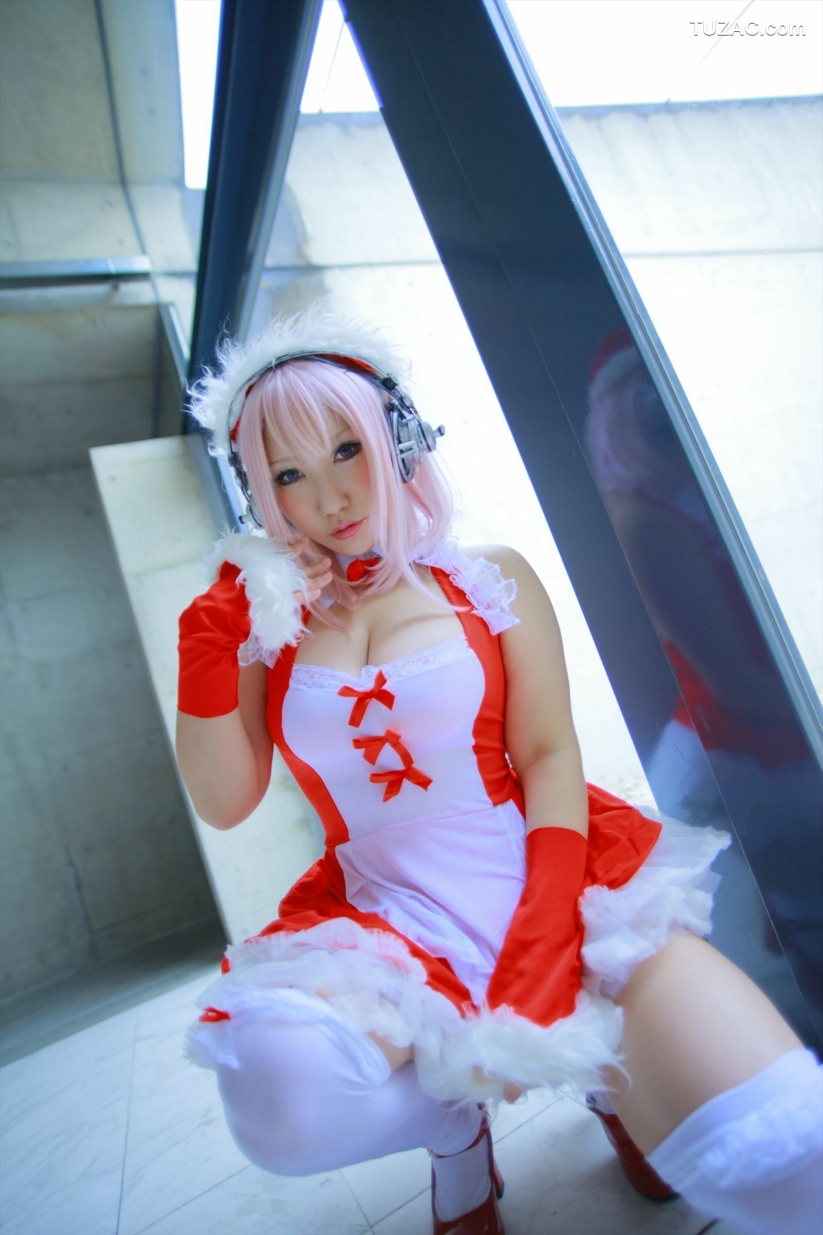 日本CosPlay_サク (Saku) 《Sonicomi》Super Sonico 写真集[130P]