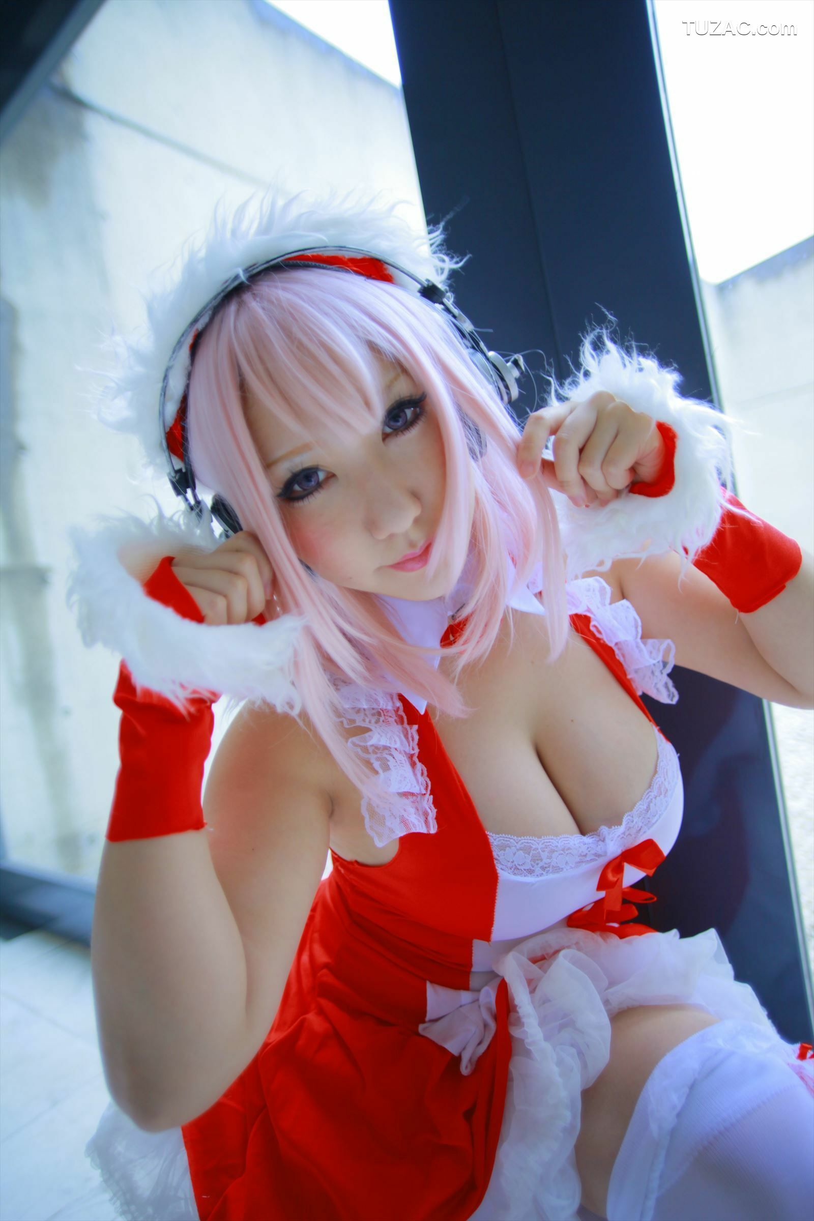 日本CosPlay_サク (Saku) 《Sonicomi》Super Sonico 写真集[130P]