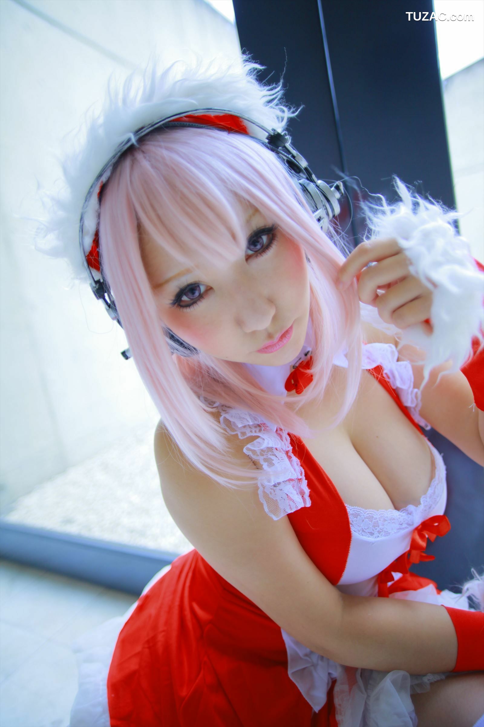 日本CosPlay_サク (Saku) 《Sonicomi》Super Sonico 写真集[130P]