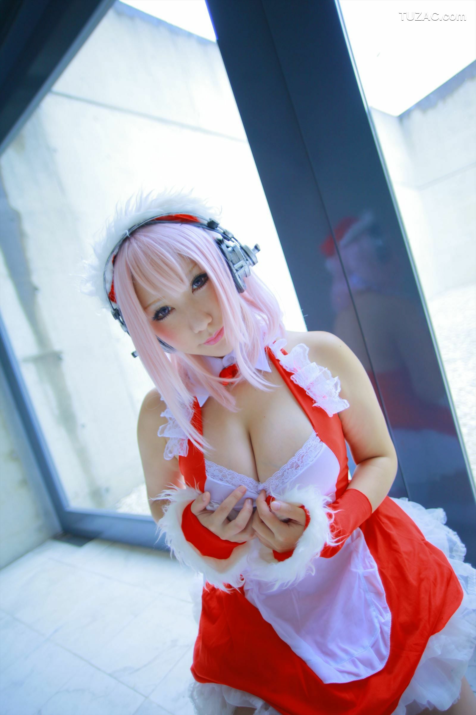 日本CosPlay_サク (Saku) 《Sonicomi》Super Sonico 写真集[130P]