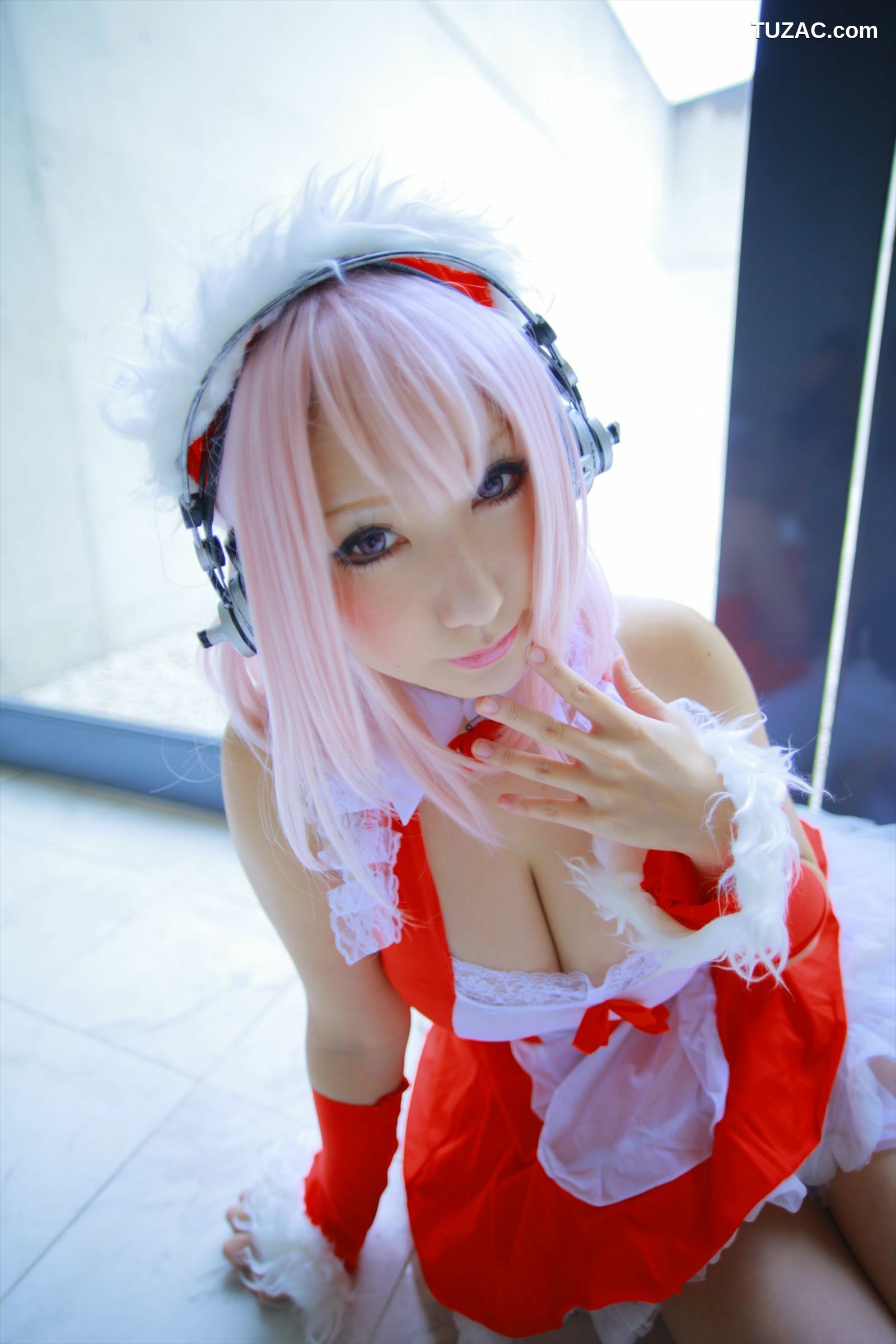 日本CosPlay_サク (Saku) 《Sonicomi》Super Sonico 写真集[130P]