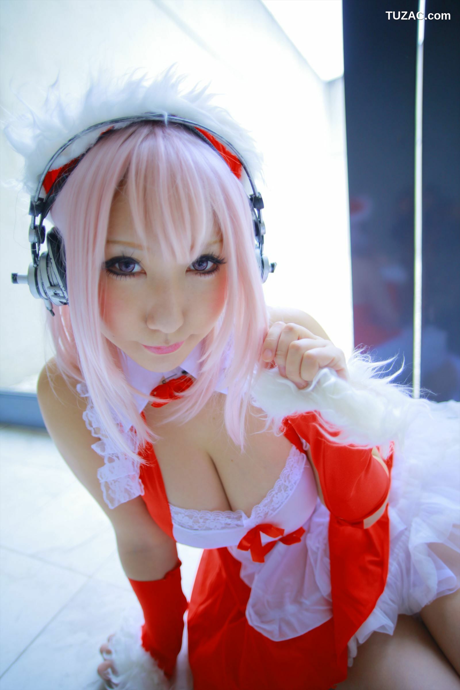 日本CosPlay_サク (Saku) 《Sonicomi》Super Sonico 写真集[130P]