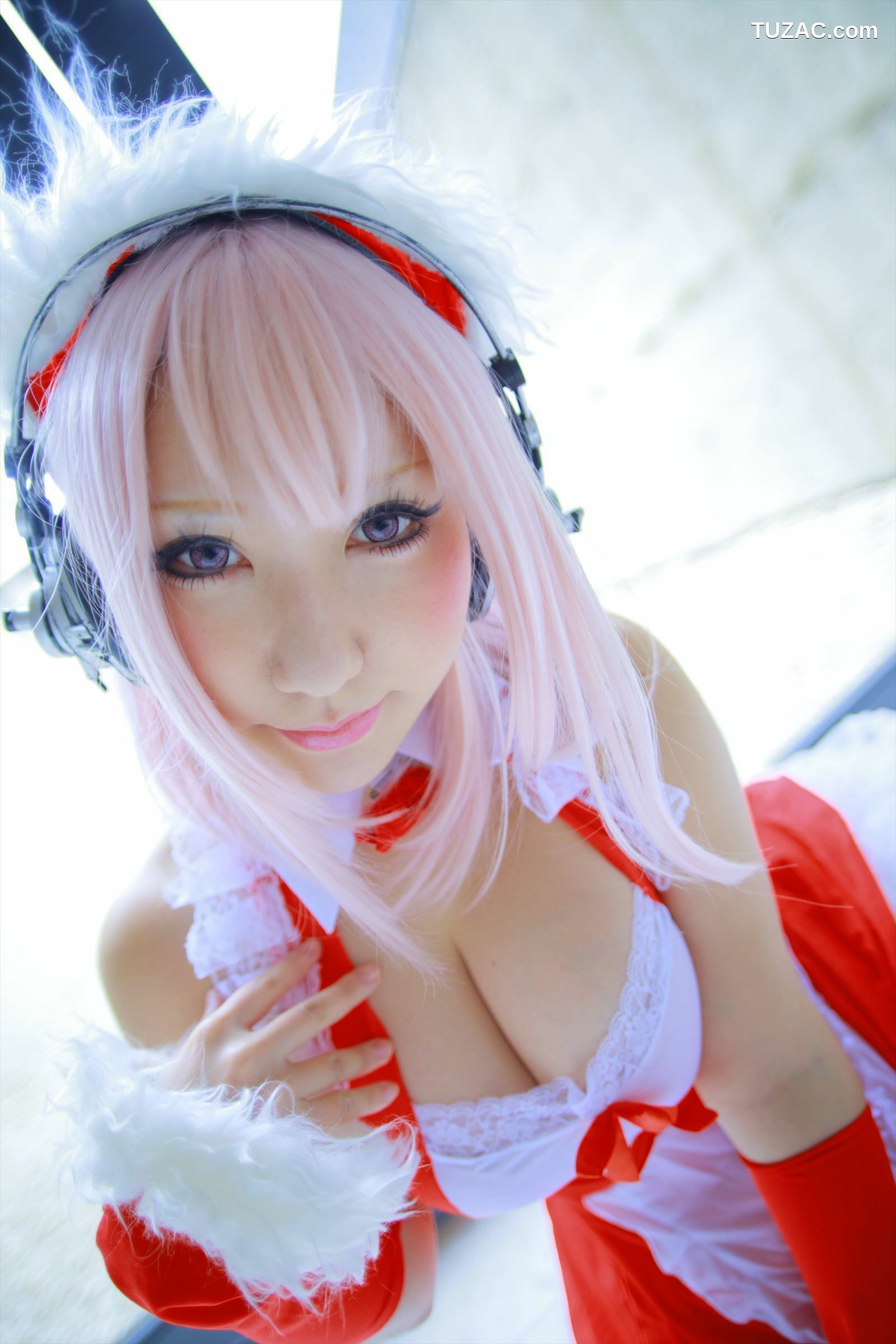 日本CosPlay_サク (Saku) 《Sonicomi》Super Sonico 写真集[130P]