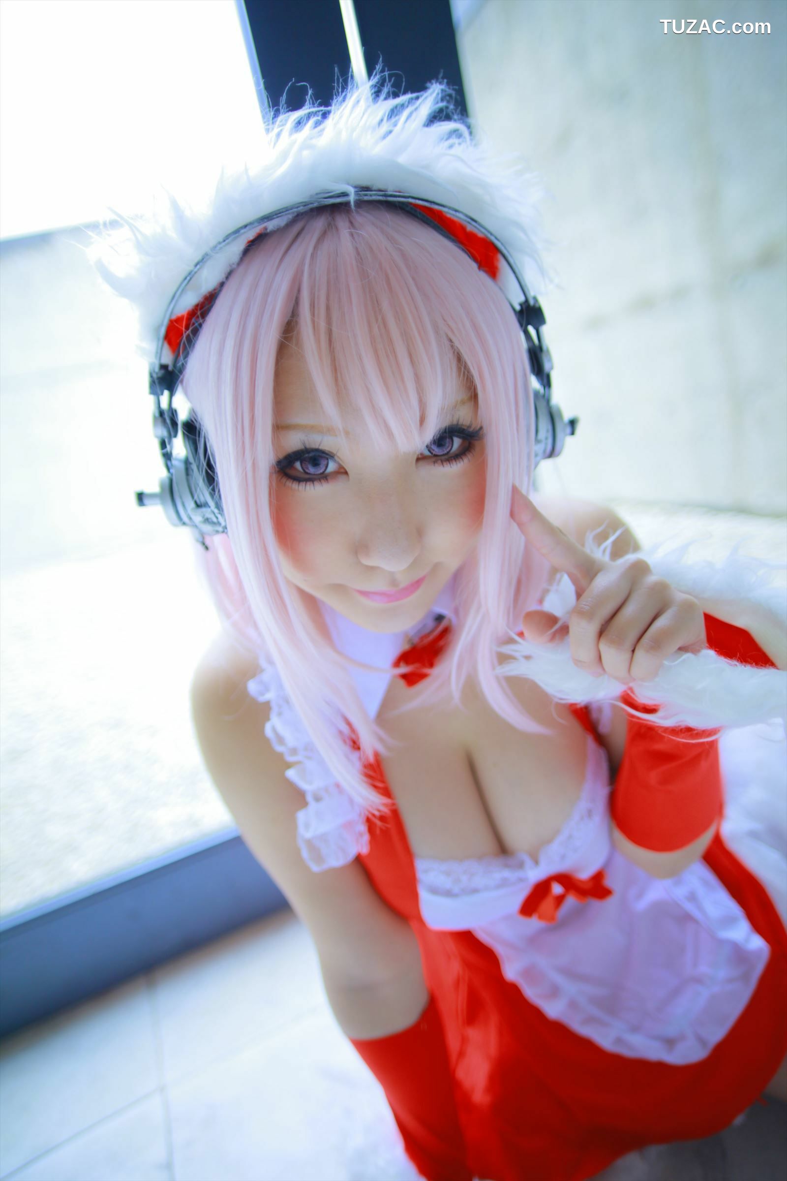 日本CosPlay_サク (Saku) 《Sonicomi》Super Sonico 写真集[130P]