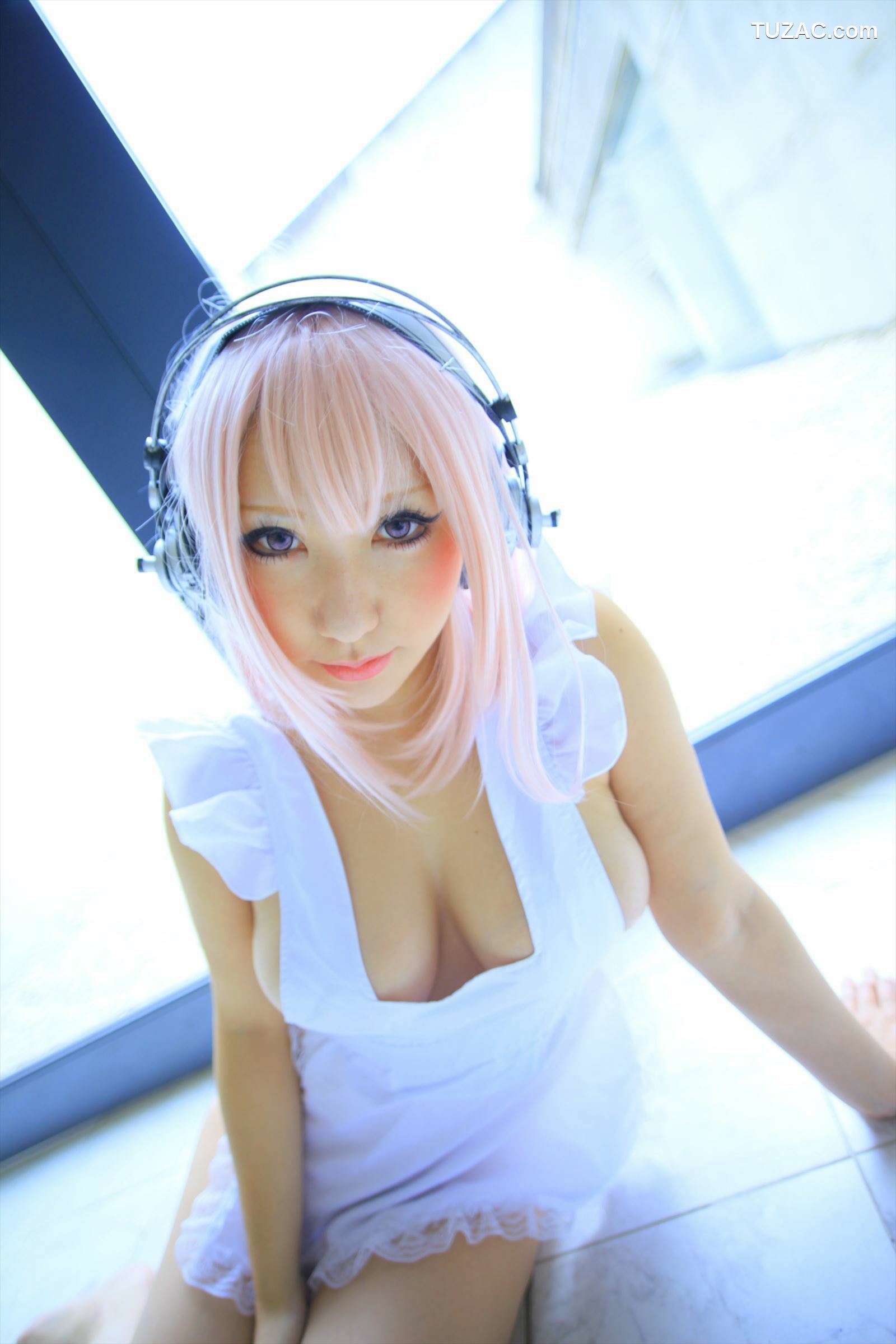 日本CosPlay_サク (Saku) 《Sonicomi》Super Sonico 写真集[130P]