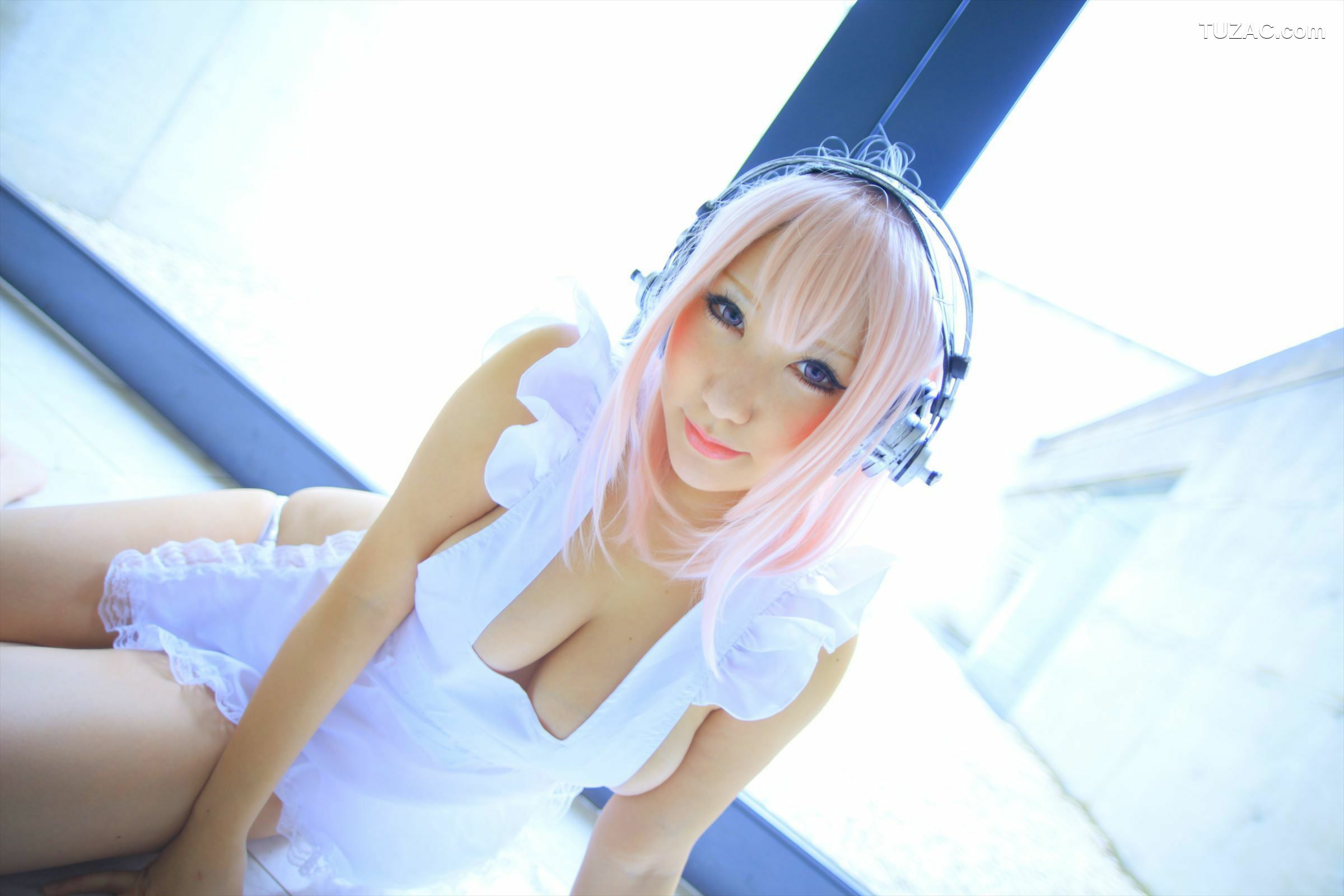 日本CosPlay_サク (Saku) 《Sonicomi》Super Sonico 写真集[130P]