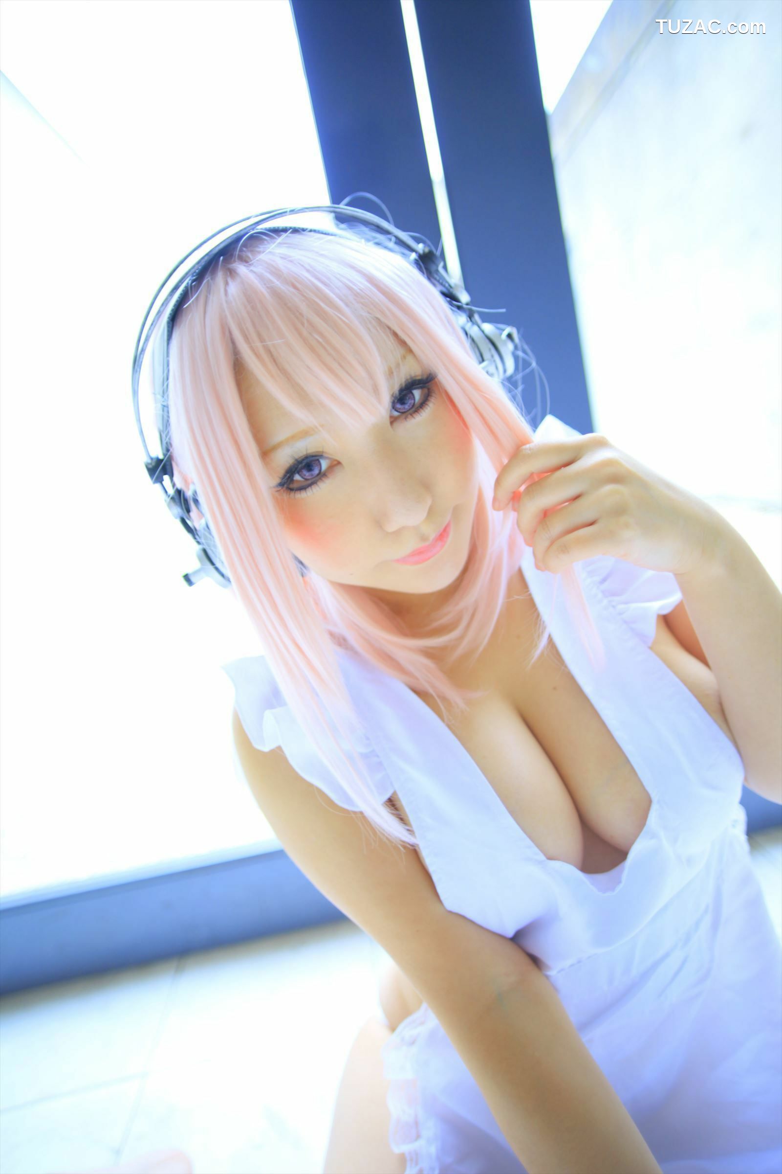 日本CosPlay_サク (Saku) 《Sonicomi》Super Sonico 写真集[130P]