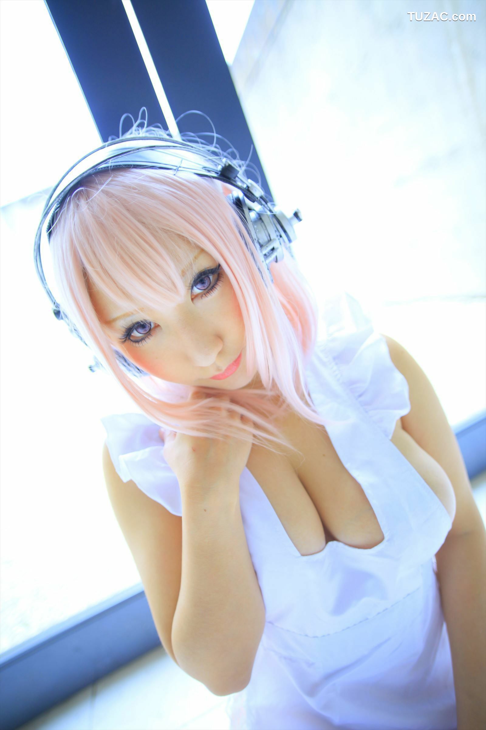 日本CosPlay_サク (Saku) 《Sonicomi》Super Sonico 写真集[130P]