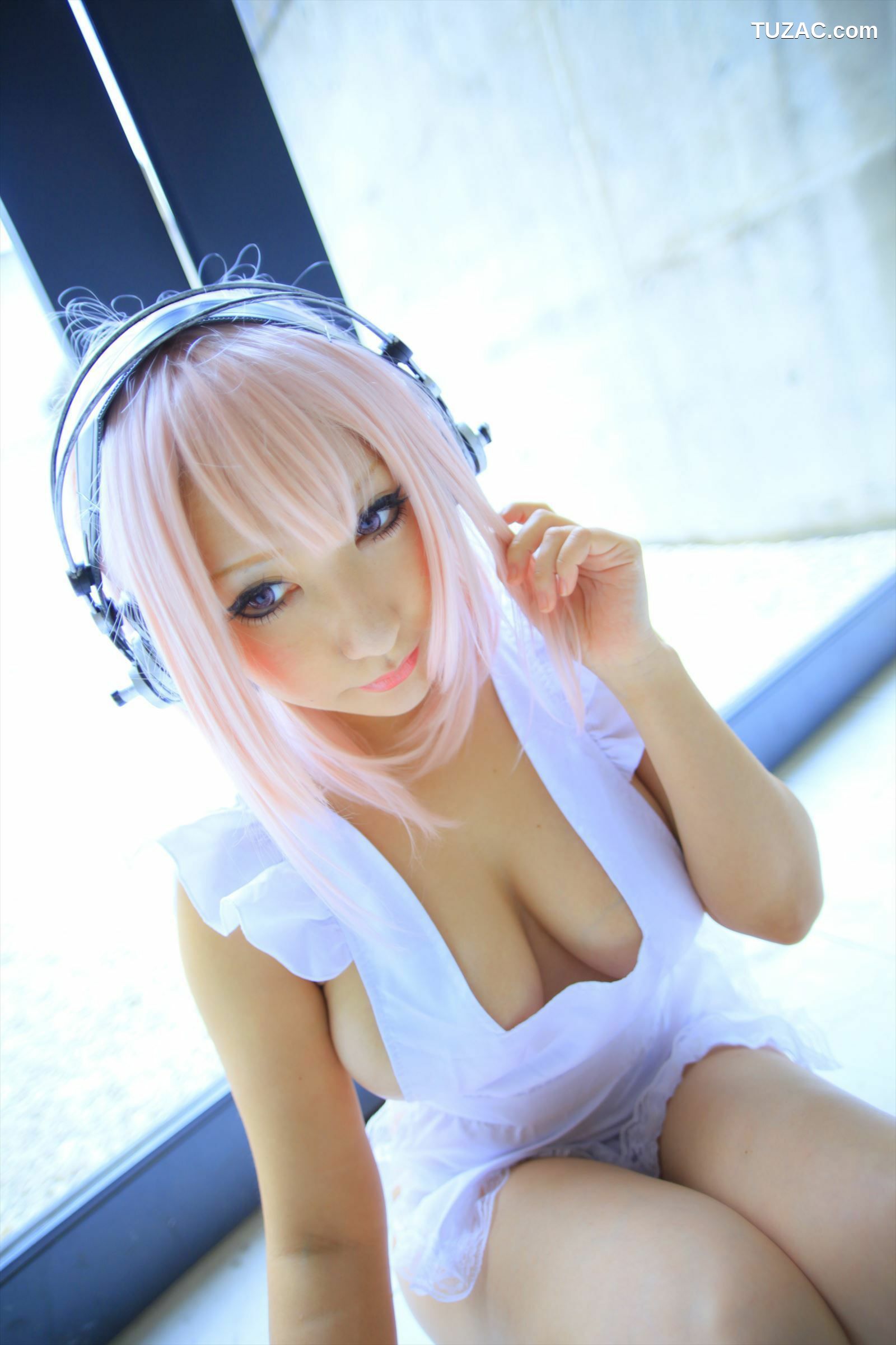 日本CosPlay_サク (Saku) 《Sonicomi》Super Sonico 写真集[130P]