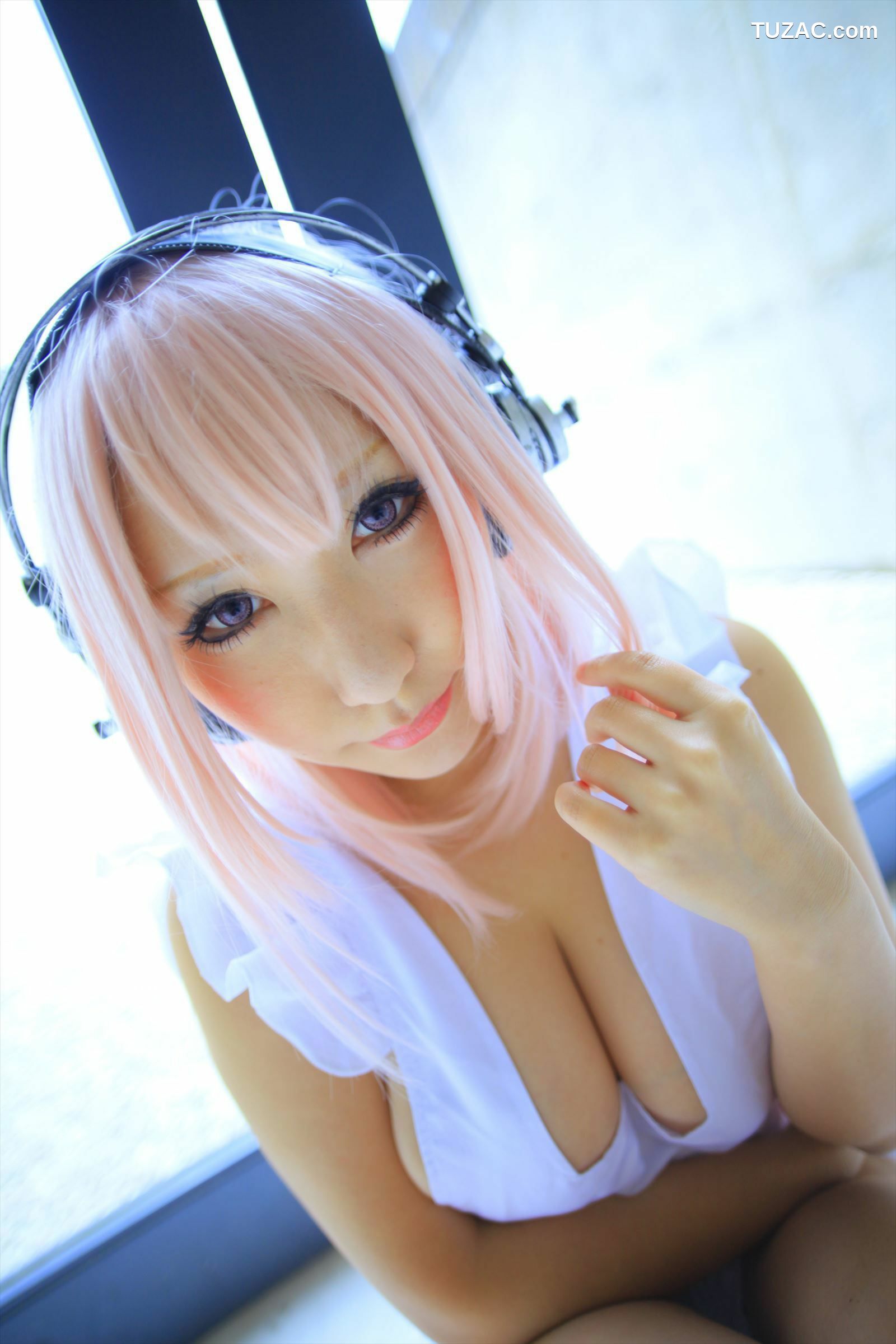 日本CosPlay_サク (Saku) 《Sonicomi》Super Sonico 写真集[130P]