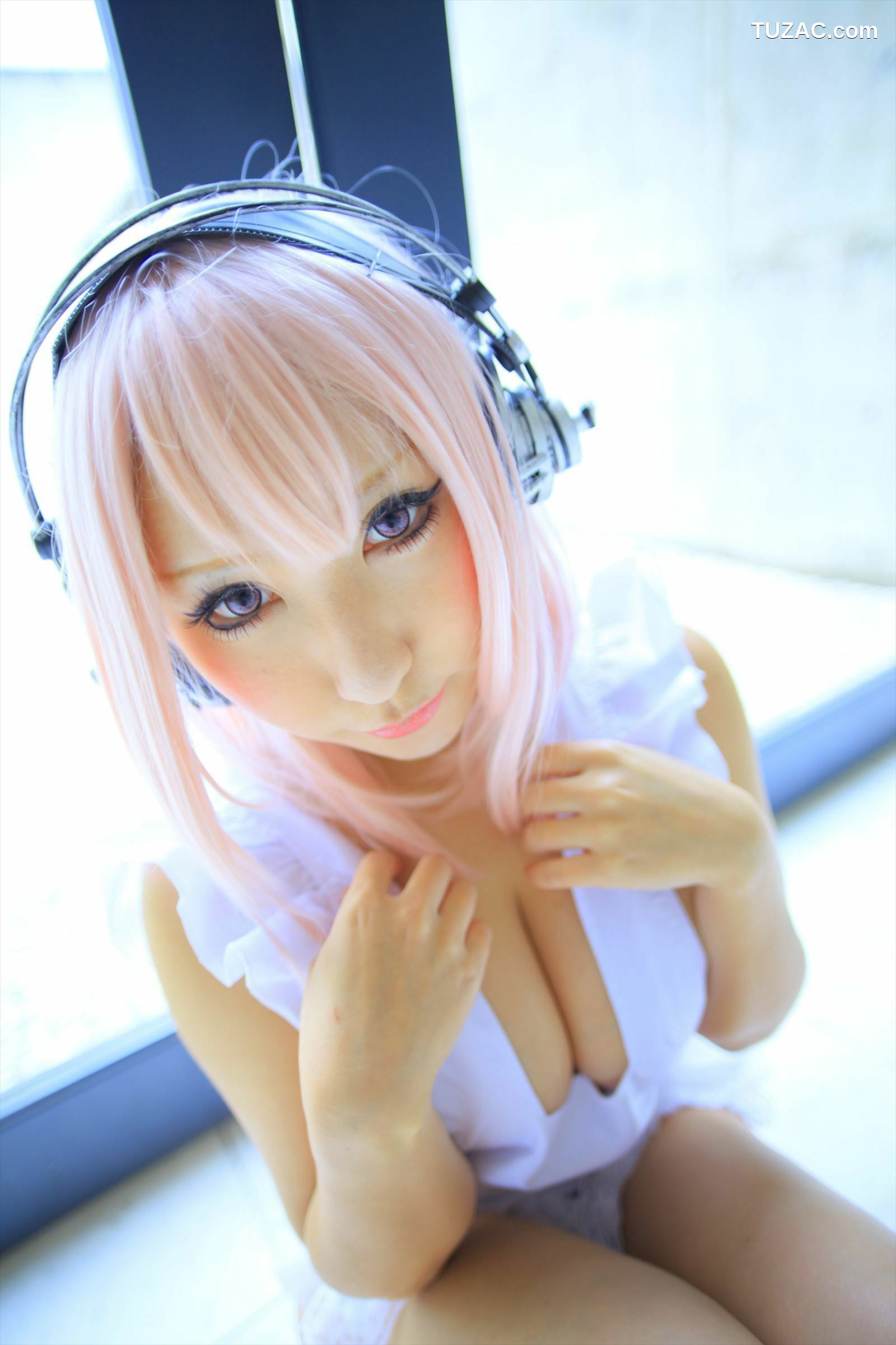 日本CosPlay_サク (Saku) 《Sonicomi》Super Sonico 写真集[130P]