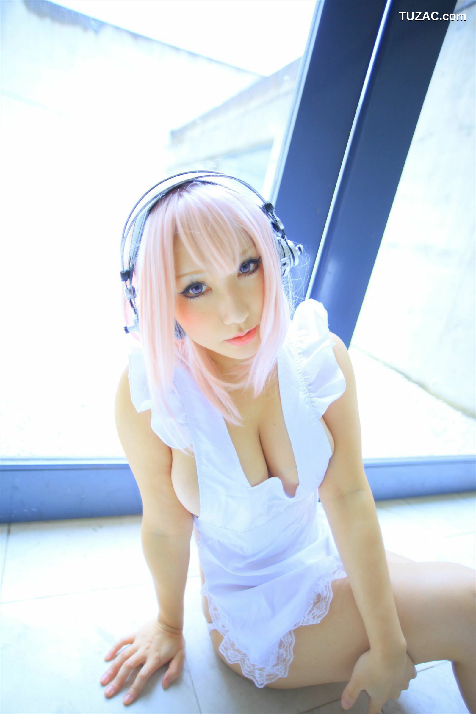 日本CosPlay_サク (Saku) 《Sonicomi》Super Sonico 写真集[130P]