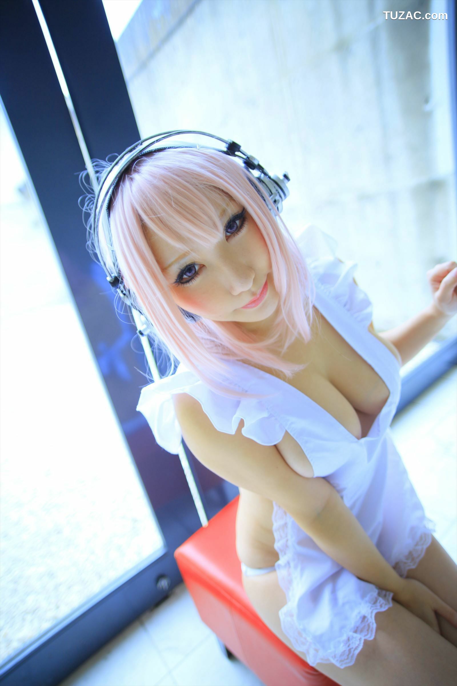 日本CosPlay_サク (Saku) 《Sonicomi》Super Sonico 写真集[130P]