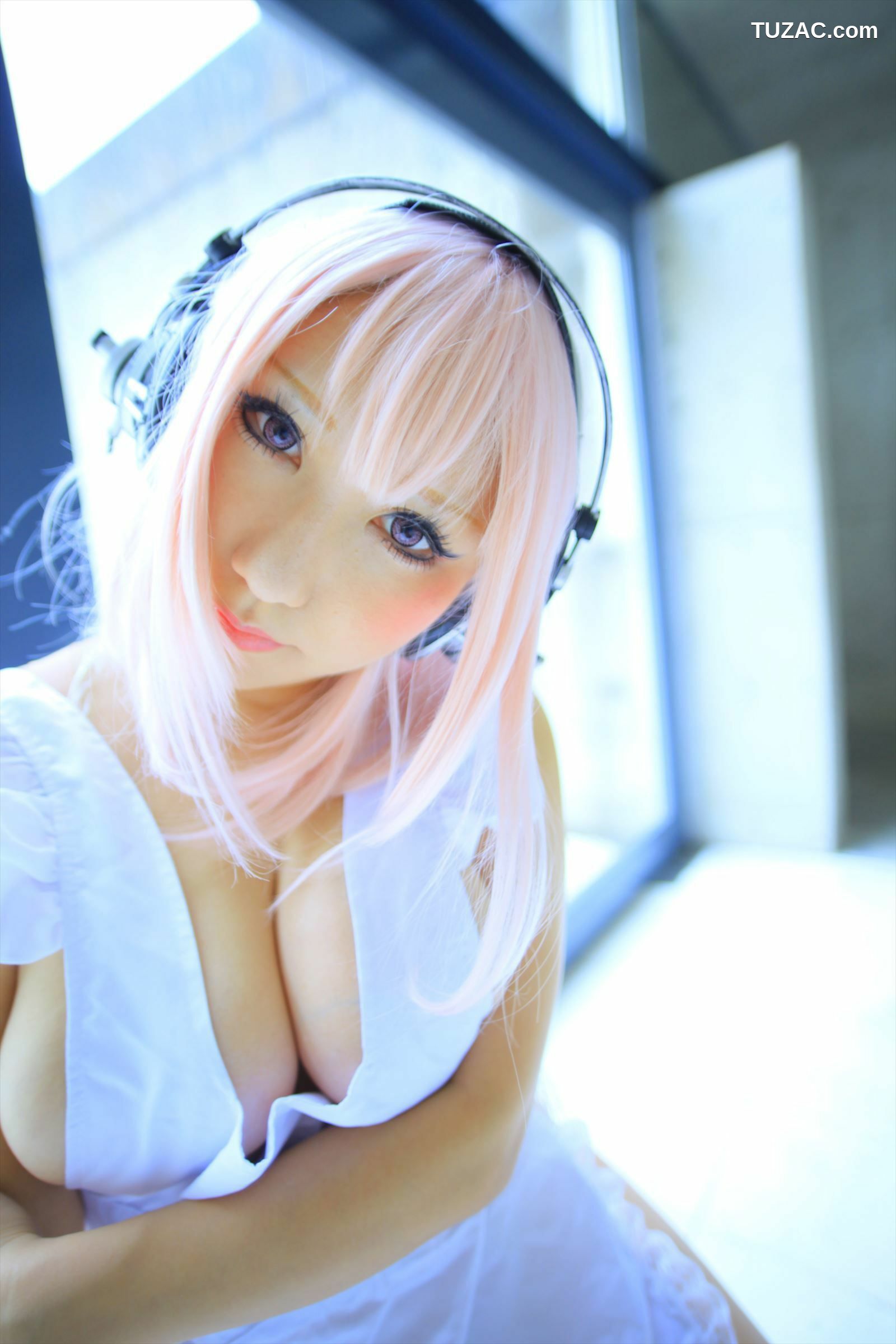 日本CosPlay_サク (Saku) 《Sonicomi》Super Sonico 写真集[130P]