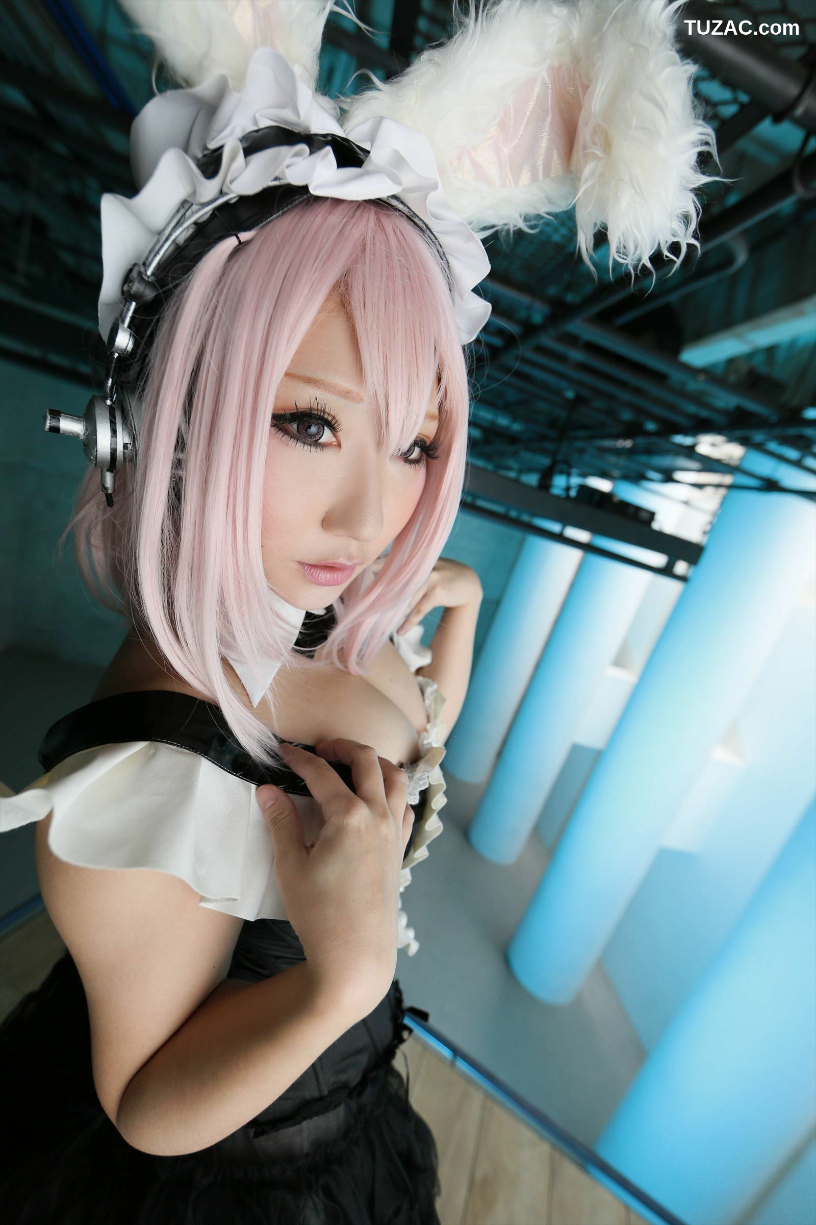 日本CosPlay_サク (Saku) 《Sonicomi》Super Sonico 写真集[130P]