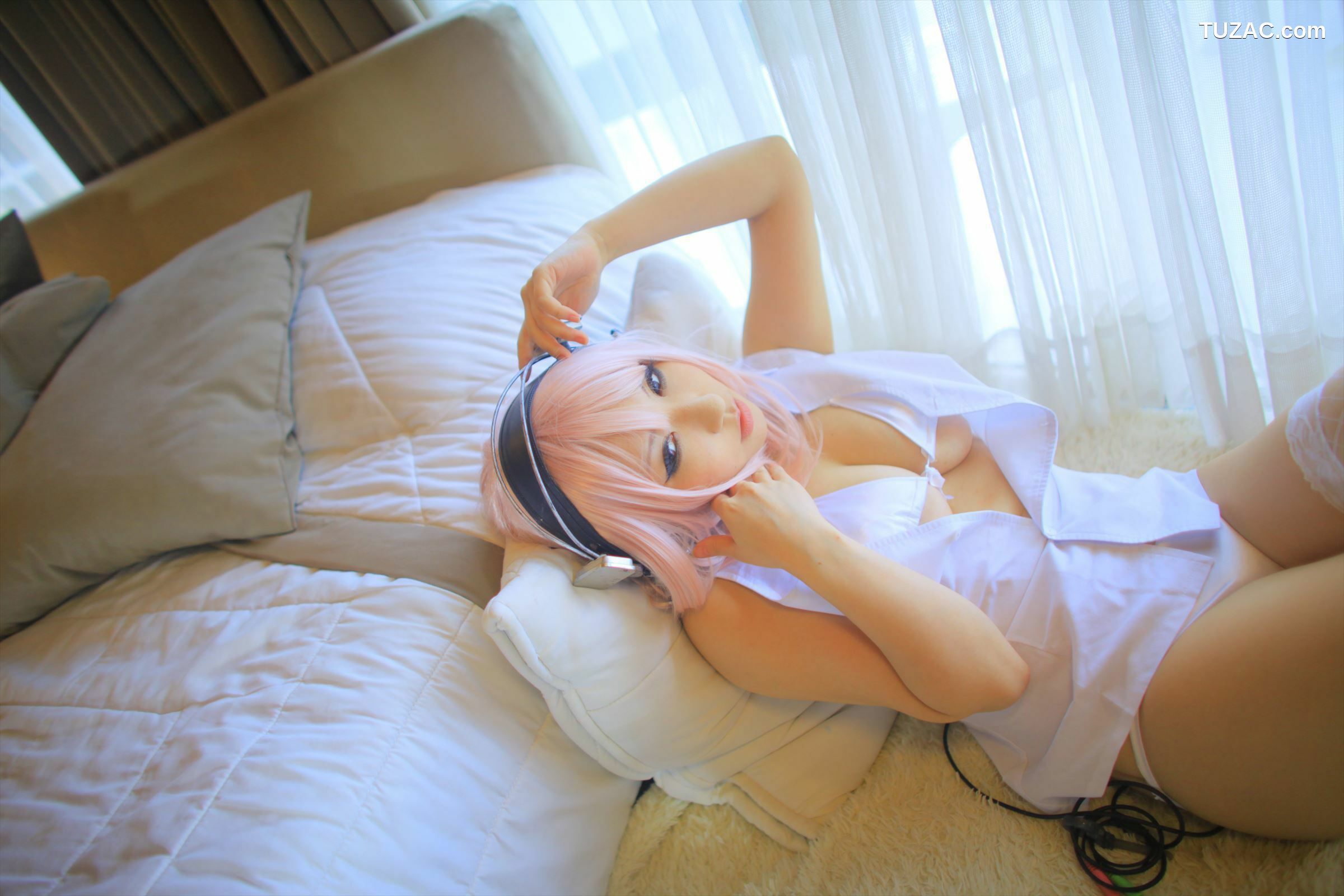 日本CosPlay_サク (Saku) 《Sonicomi》Super Sonico 写真集[130P]