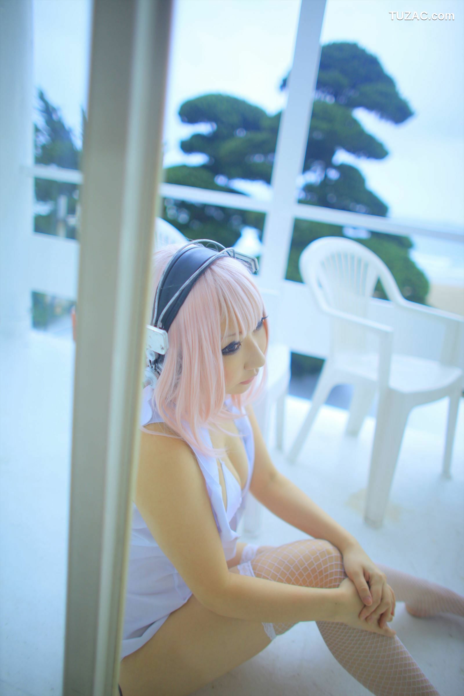 日本CosPlay_サク (Saku) 《Sonicomi》Super Sonico 写真集[130P]