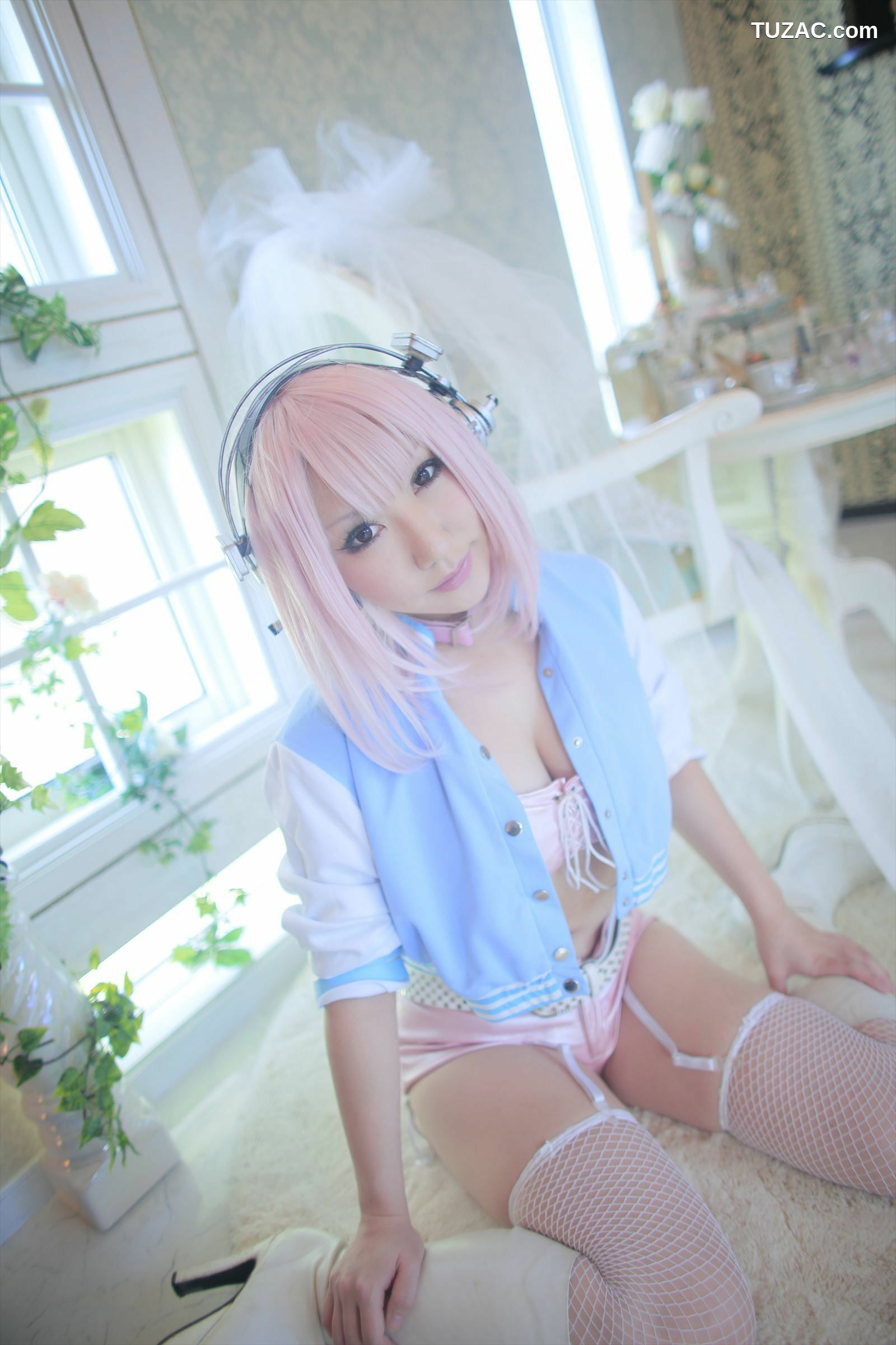 日本CosPlay_サク (Saku) 《Sonicomi》Super Sonico 写真集[130P]