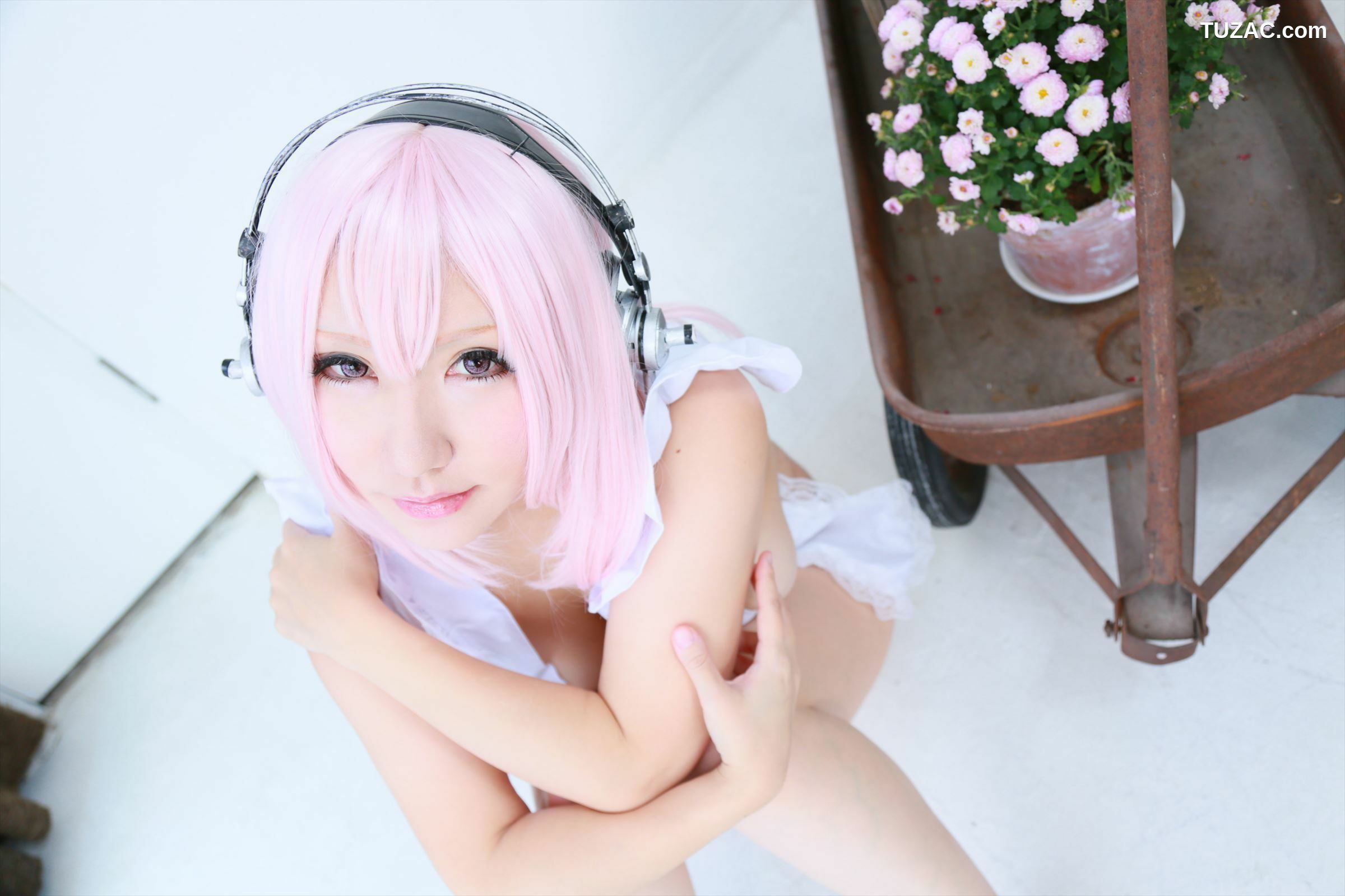 日本CosPlay_サク (Saku) 《Sonicomi》Super Sonico 写真集[130P]