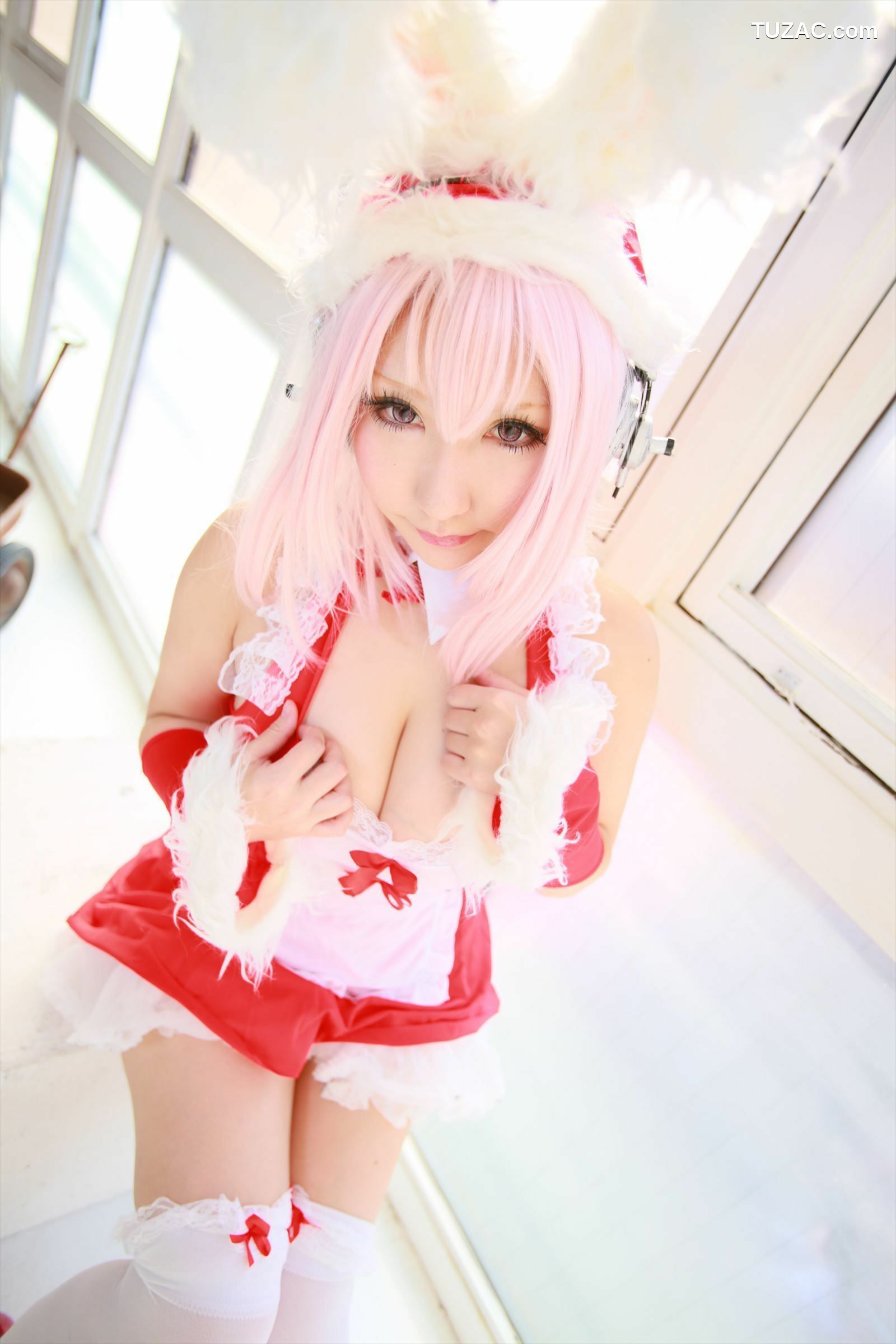 日本CosPlay_サク (Saku) 《Sonicomi》Super Sonico 写真集[130P]