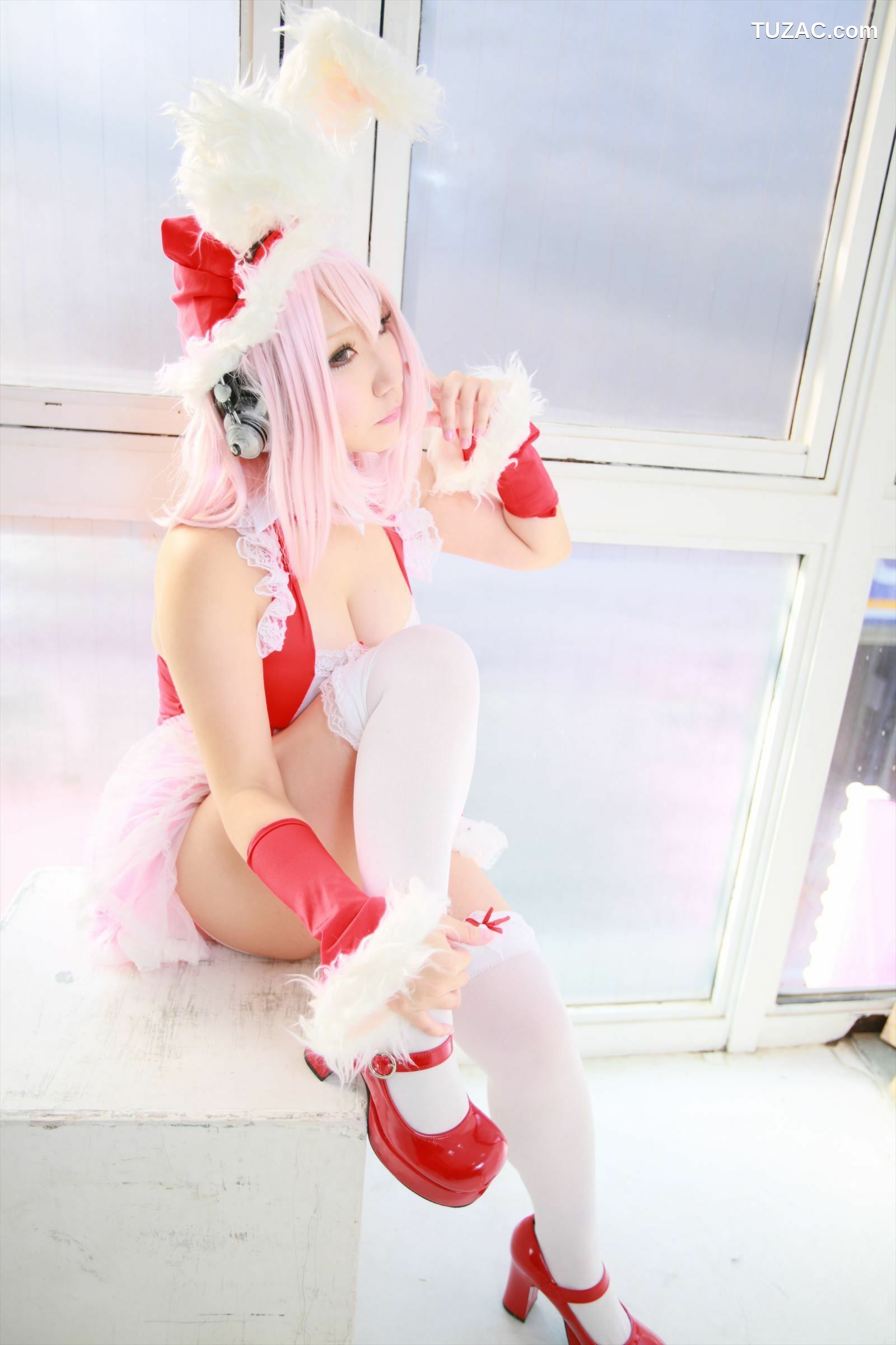 日本CosPlay_サク (Saku) 《Sonicomi》Super Sonico 写真集[130P]