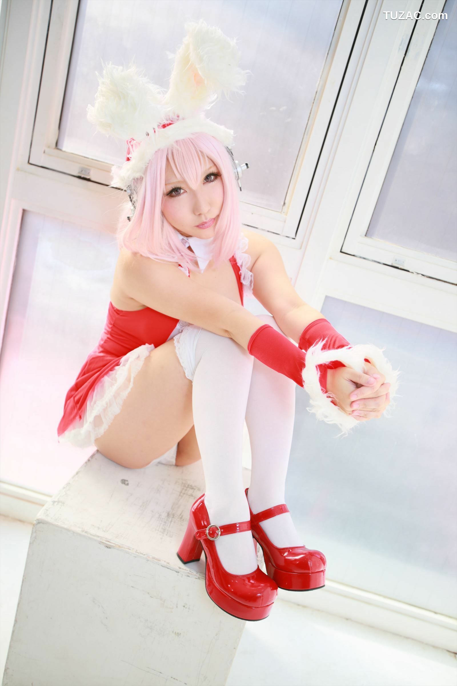 日本CosPlay_サク (Saku) 《Sonicomi》Super Sonico 写真集[130P]