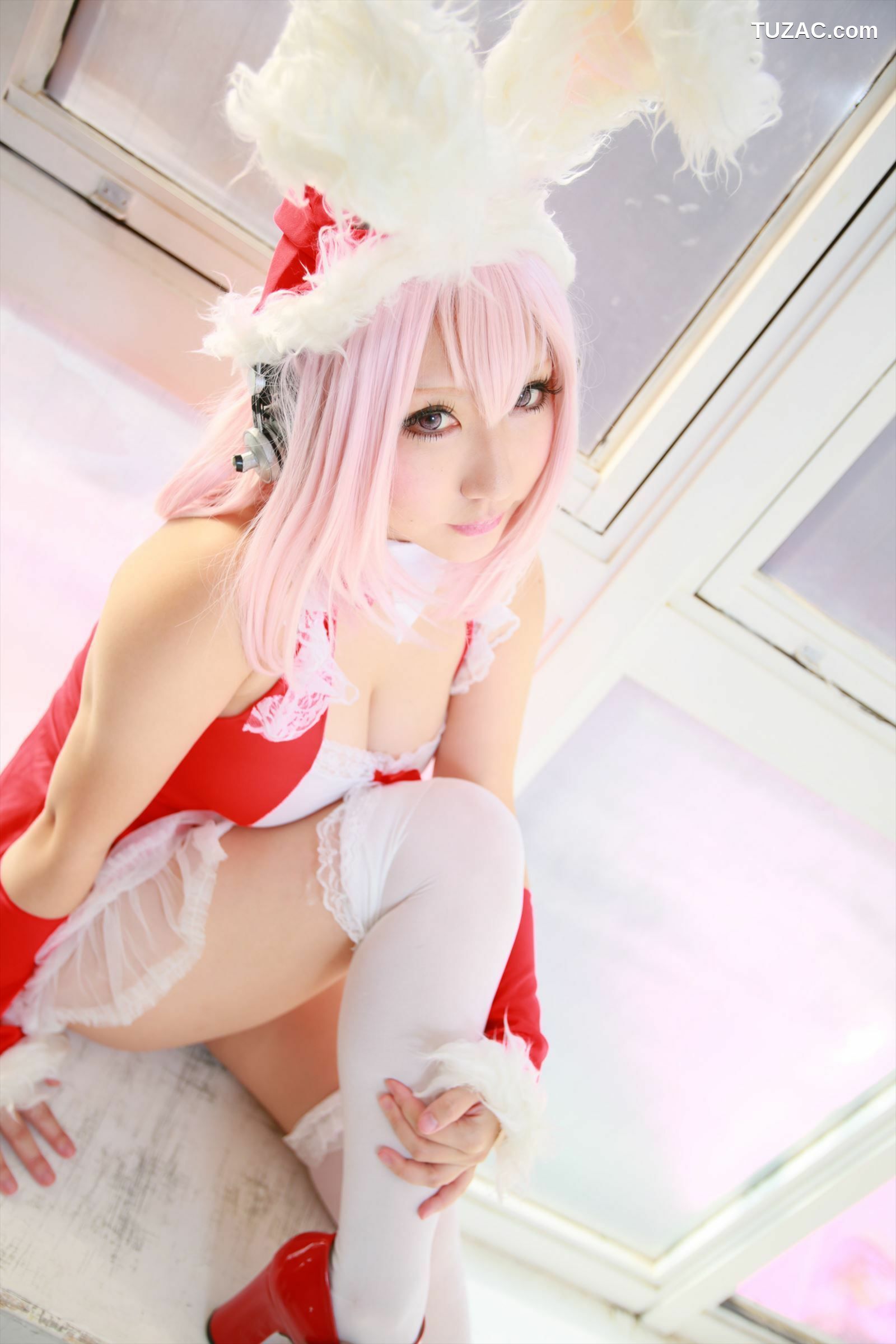 日本CosPlay_サク (Saku) 《Sonicomi》Super Sonico 写真集[130P]