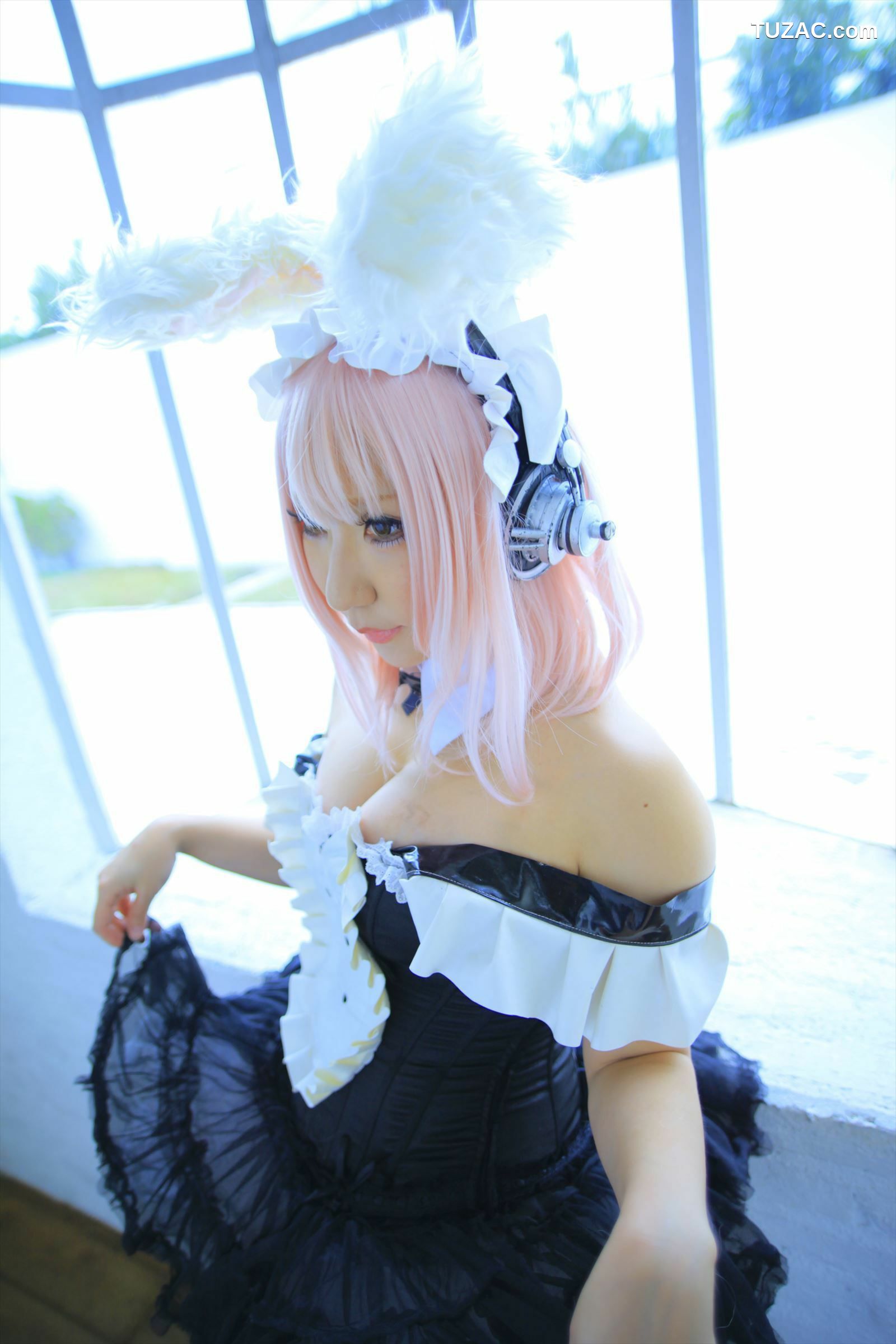 日本CosPlay_サク (Saku) 《Sonicomi》Super Sonico 写真集[130P]