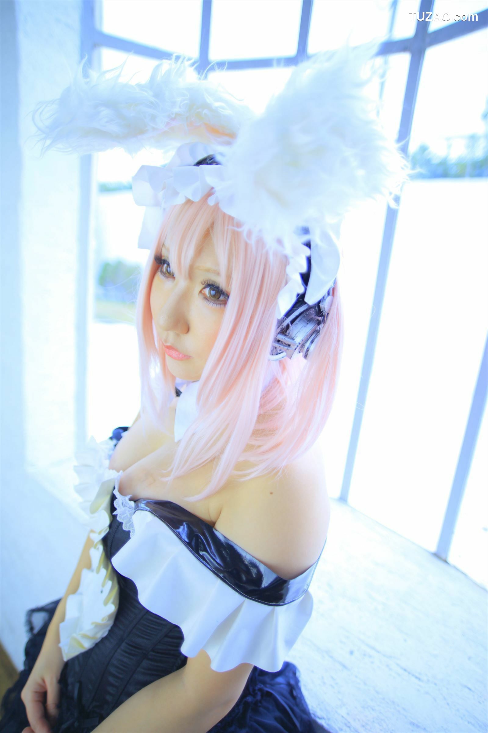 日本CosPlay_サク (Saku) 《Sonicomi》Super Sonico 写真集[130P]