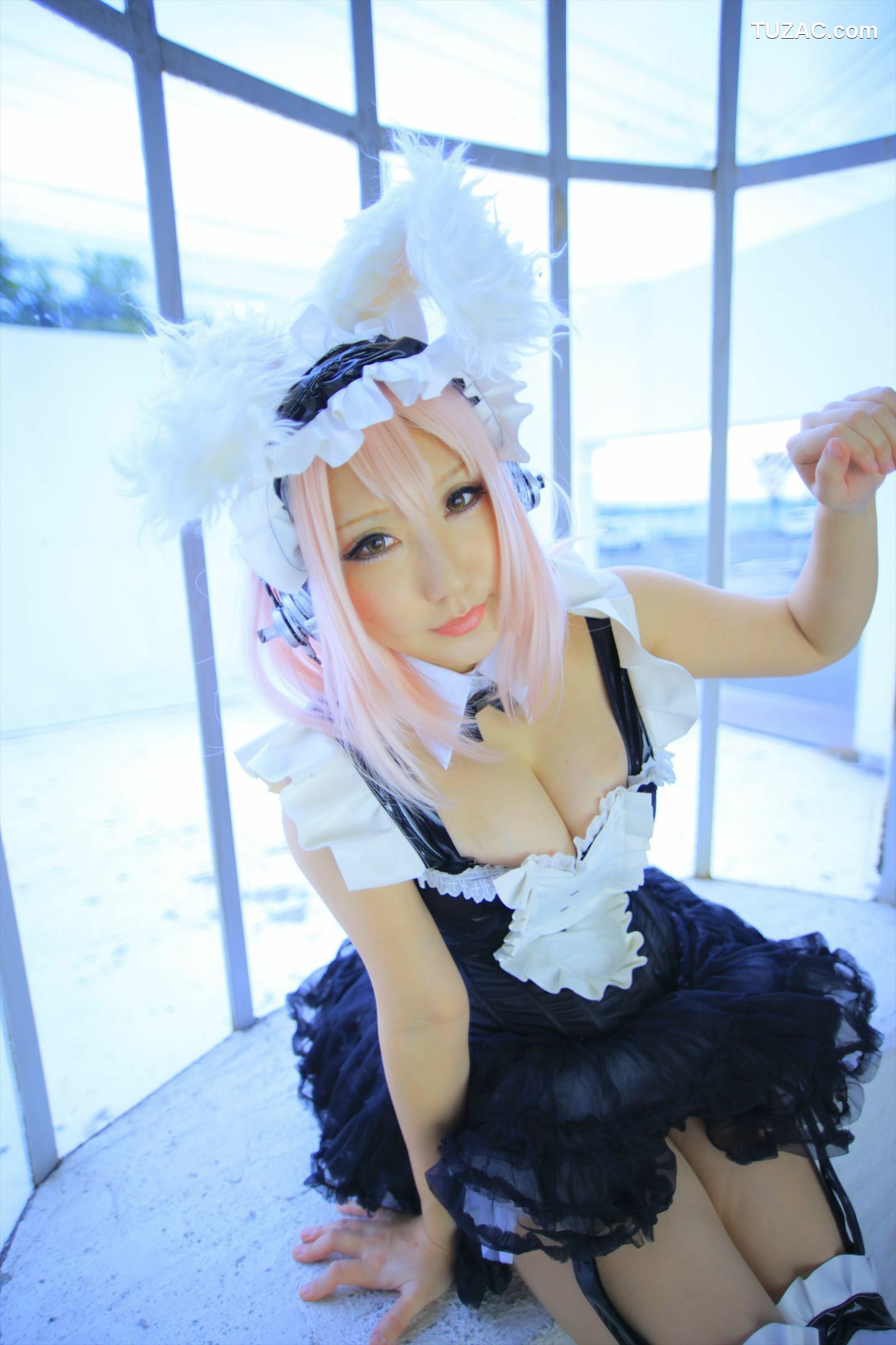 日本CosPlay_サク (Saku) 《Sonicomi》Super Sonico 写真集[130P]