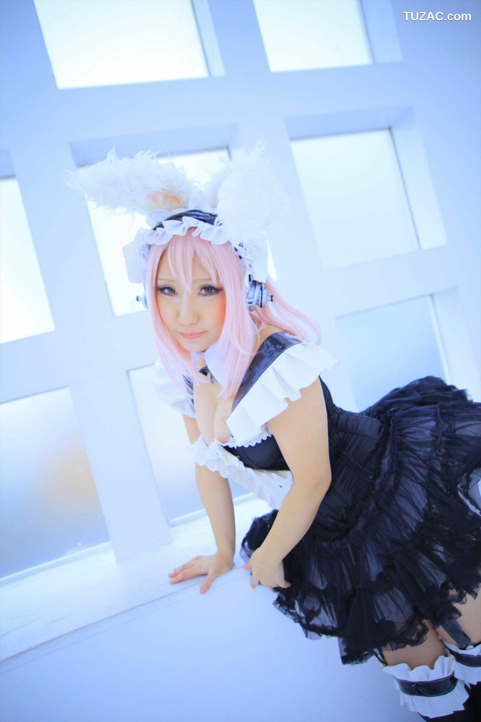 日本CosPlay_サク (Saku) 《Sonicomi》Super Sonico 写真集[130P]